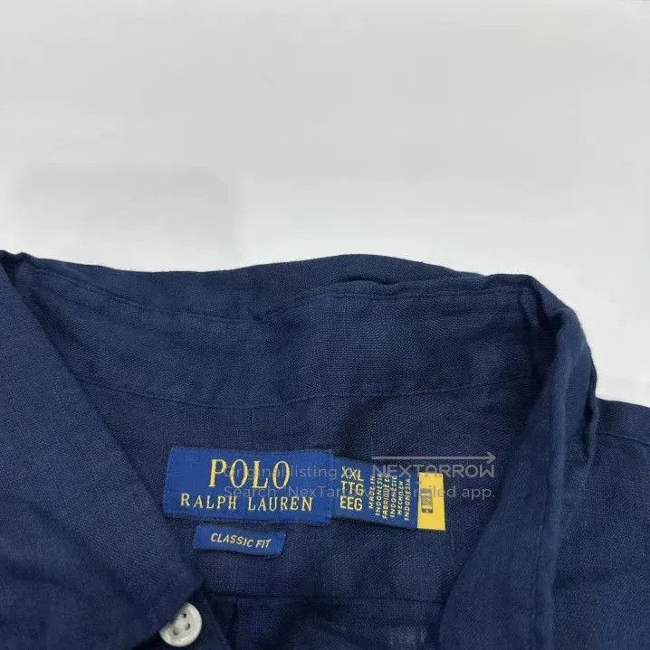 Polo Ralph Lauren Polo Ralph Lauren Solid Logo Embroidered Long Sleeve Shirt. Size US XXL / EU 58 / 5 - 4 Thumbnail