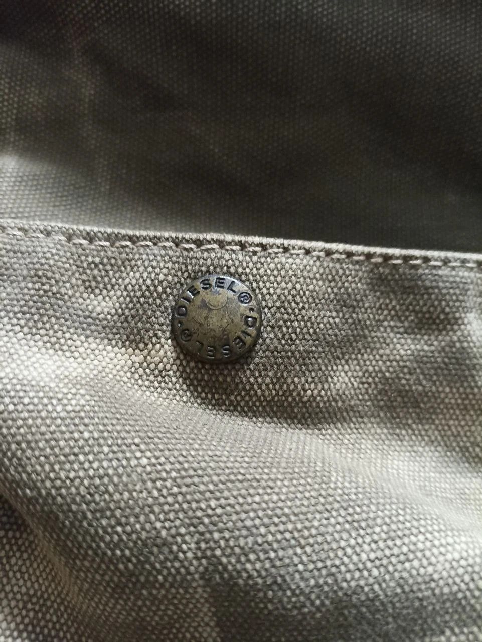 Diesel DIESEL 90S ARCHIVE MILITARY DISTRESSED COTTON BAG Khaki Used Size ONE SIZE - 14 Thumbnail