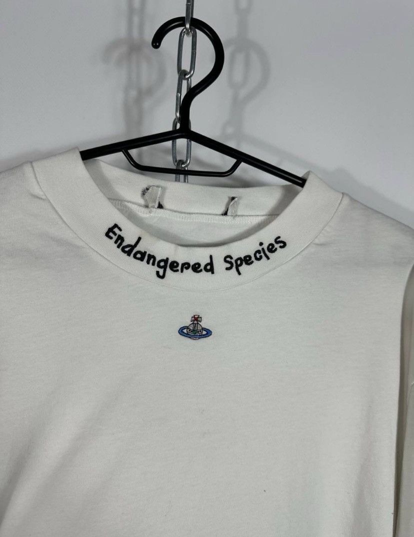 Vivienne Westwood Vivienne Westwood endangered species longsleeve collar logo Size US XS / EU 42 / 0 - 2 Thumbnail