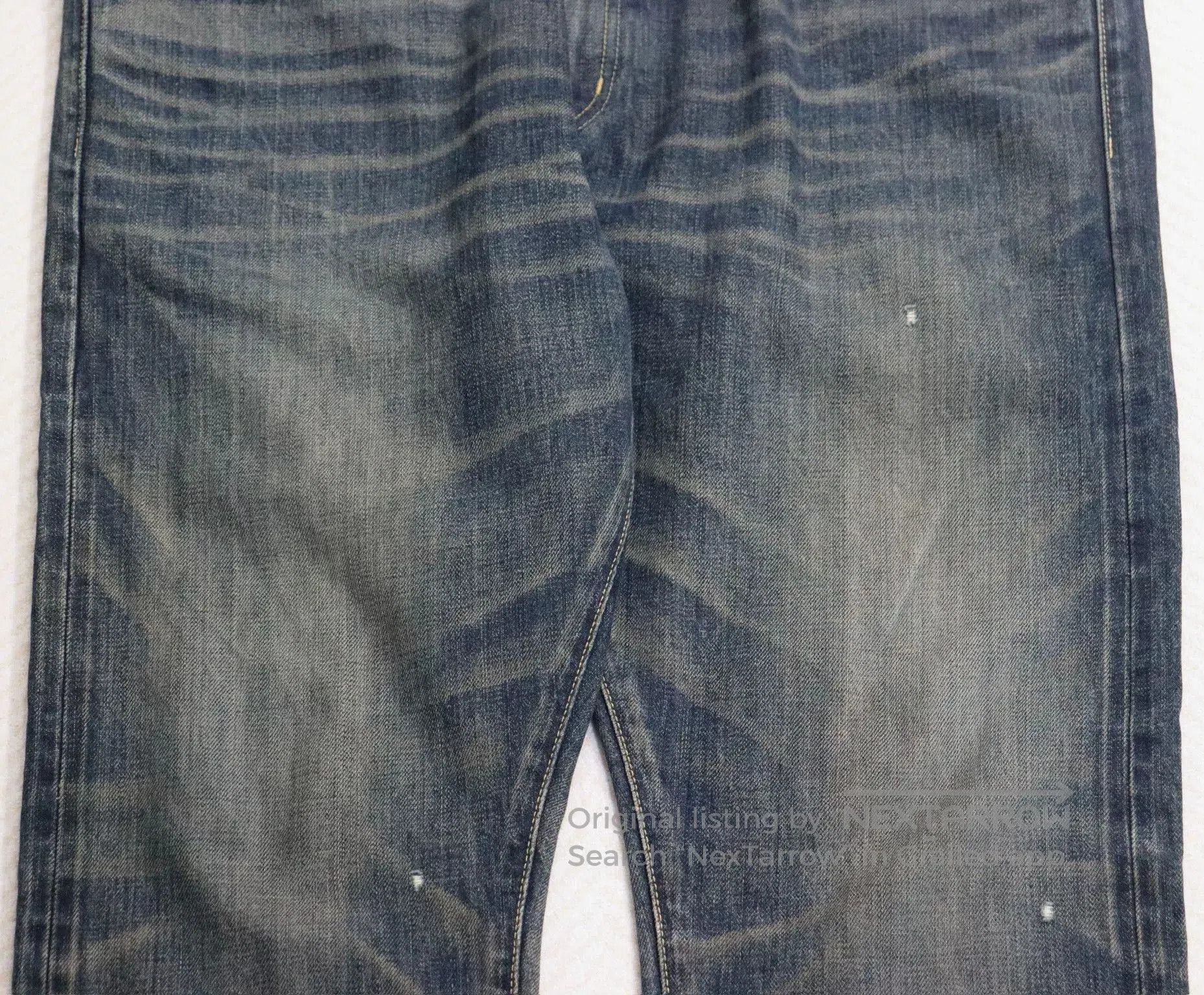 Neighborhood nbhd washed denim narrow jeans in xl. Size US 44 / EU 60 - 7 Thumbnail