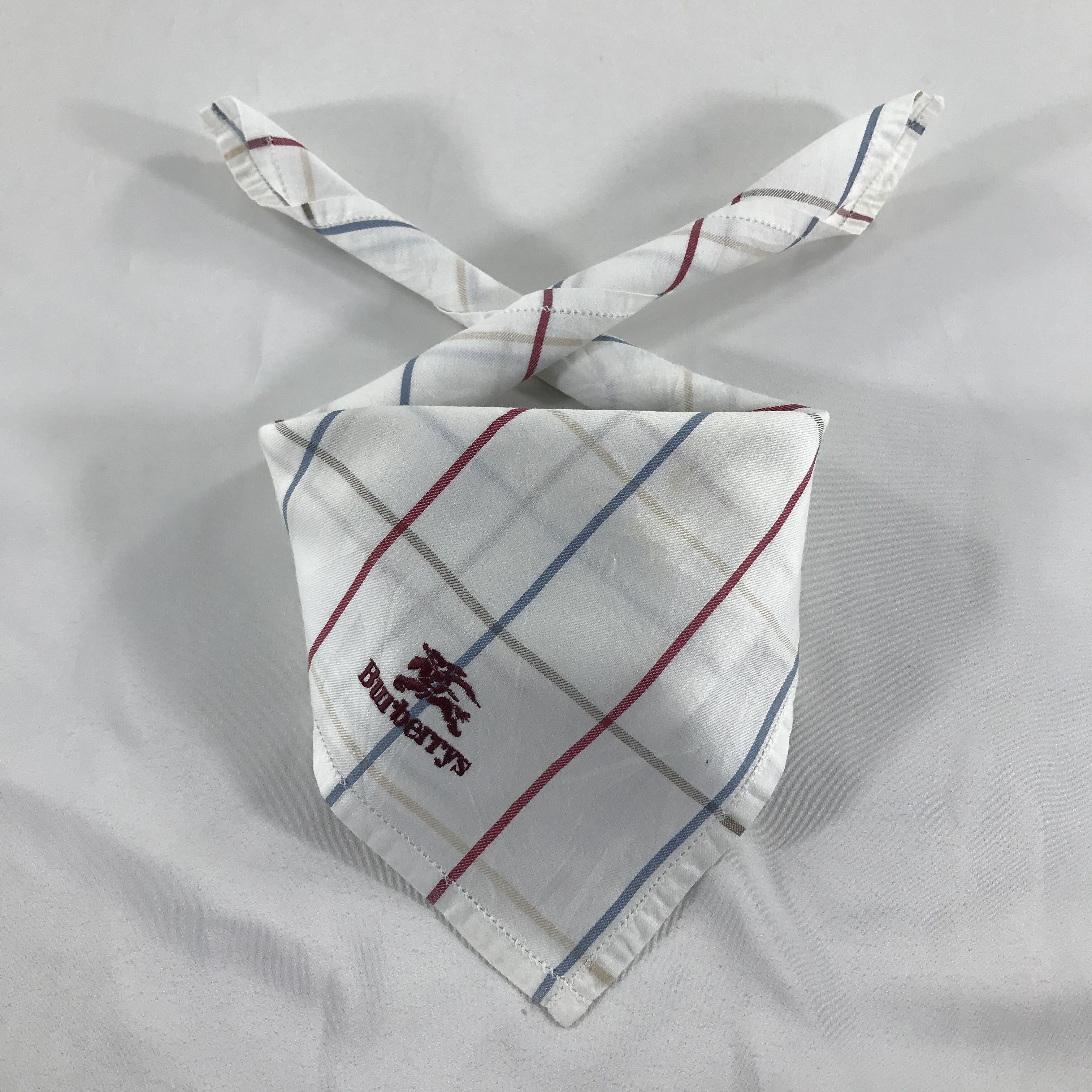 Burberry × Vintage Burberry Handkerchief / Neckerchief / Bandana Size ONE SIZE - 1 Thumbnail