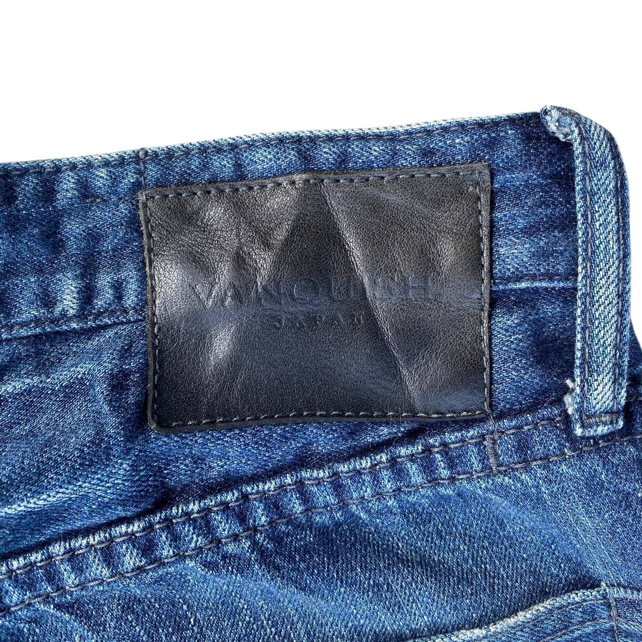 Ryoko Rain RYO ISHIKAWA BY VANQUISH TOKYO JAPAN DISTRESSED BLUEWASH Size US 28 / EU 44 - 14 Thumbnail