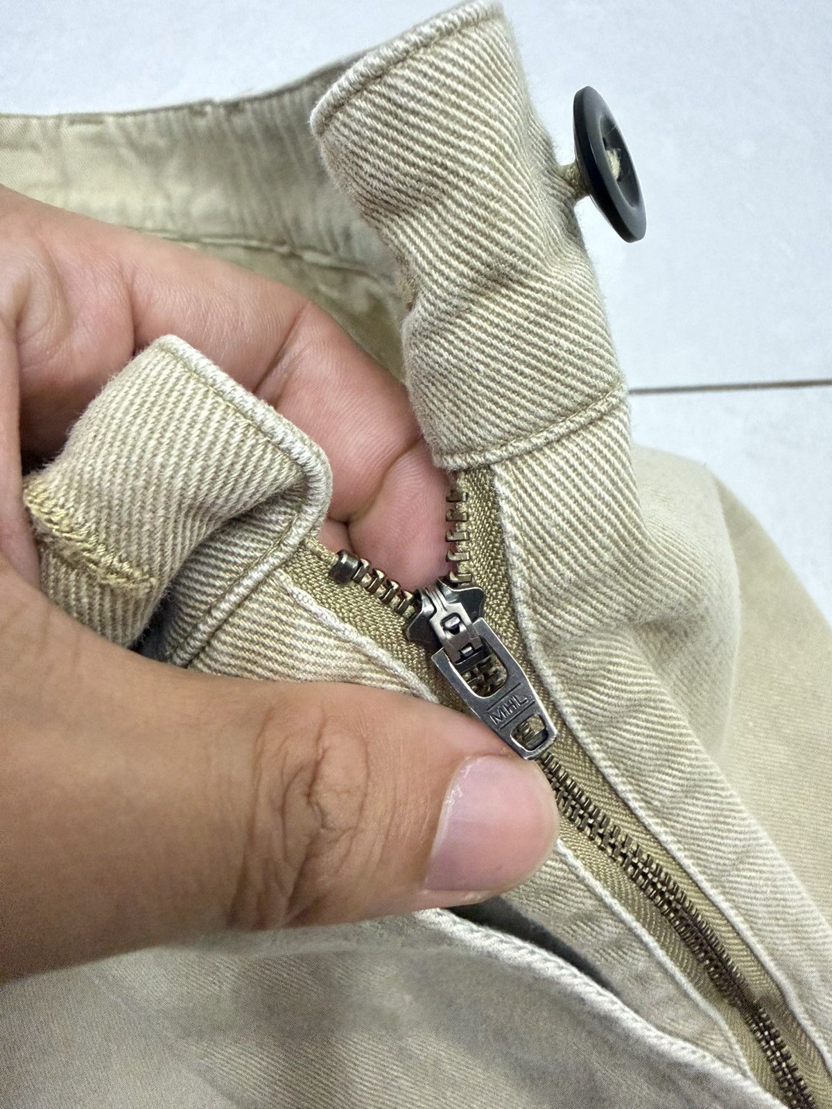 Margaret Howell Margaret Howell MHL Baggy Side Zipper Pants Size US 30 / EU 46 - 6 Thumbnail