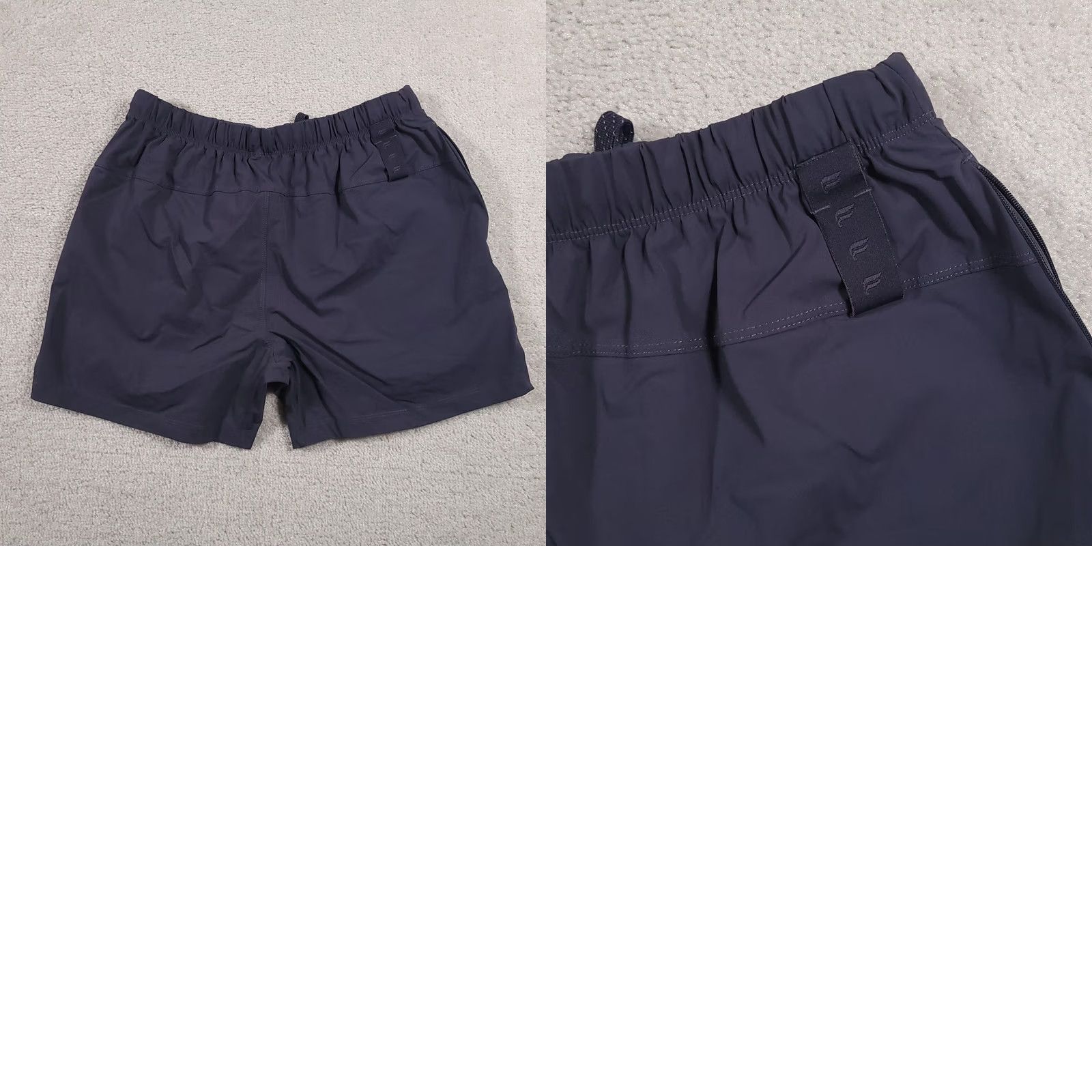 Fabletics Fabletics Shorts Women's Small Navy Blue Quick Dry Athletic Stretch Pockets Zip Pocket Size 28" / US 6 / IT 42 - 9 Thumbnail