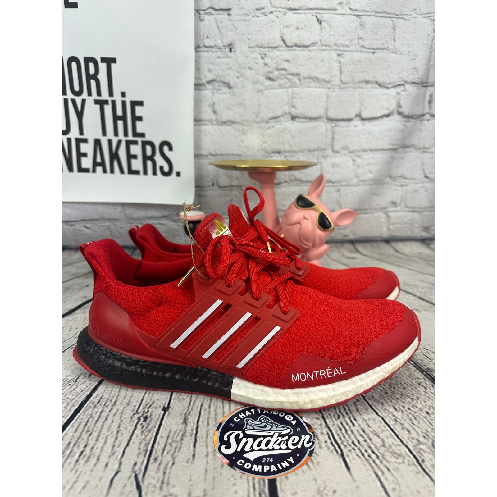 Adidas Adidas Ultra Boost Ultraboost DNA Canada Montreal Mens 12.5 Size US 13 / EU 46 - 5 Thumbnail