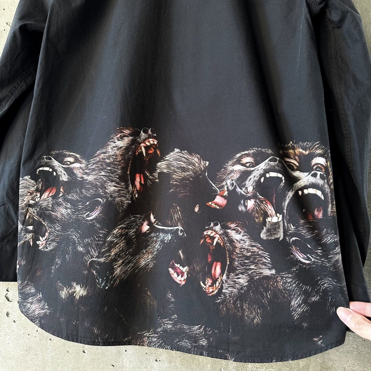 Givenchy SS16 Monkey Brothers Baboon Print Button Up Shirt Size US L / EU 52-54 / 3 - 5 Thumbnail