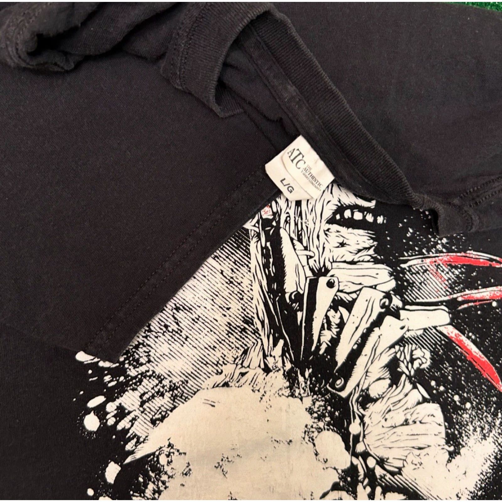 Vintage VINTAGE Freddy Krueger Horror Movie Vintage Shirt Mens Large 90s Y2K Black Short Sleeve T-Shirt Mens Size US L / EU 52-54 / 3 - 2 Thumbnail