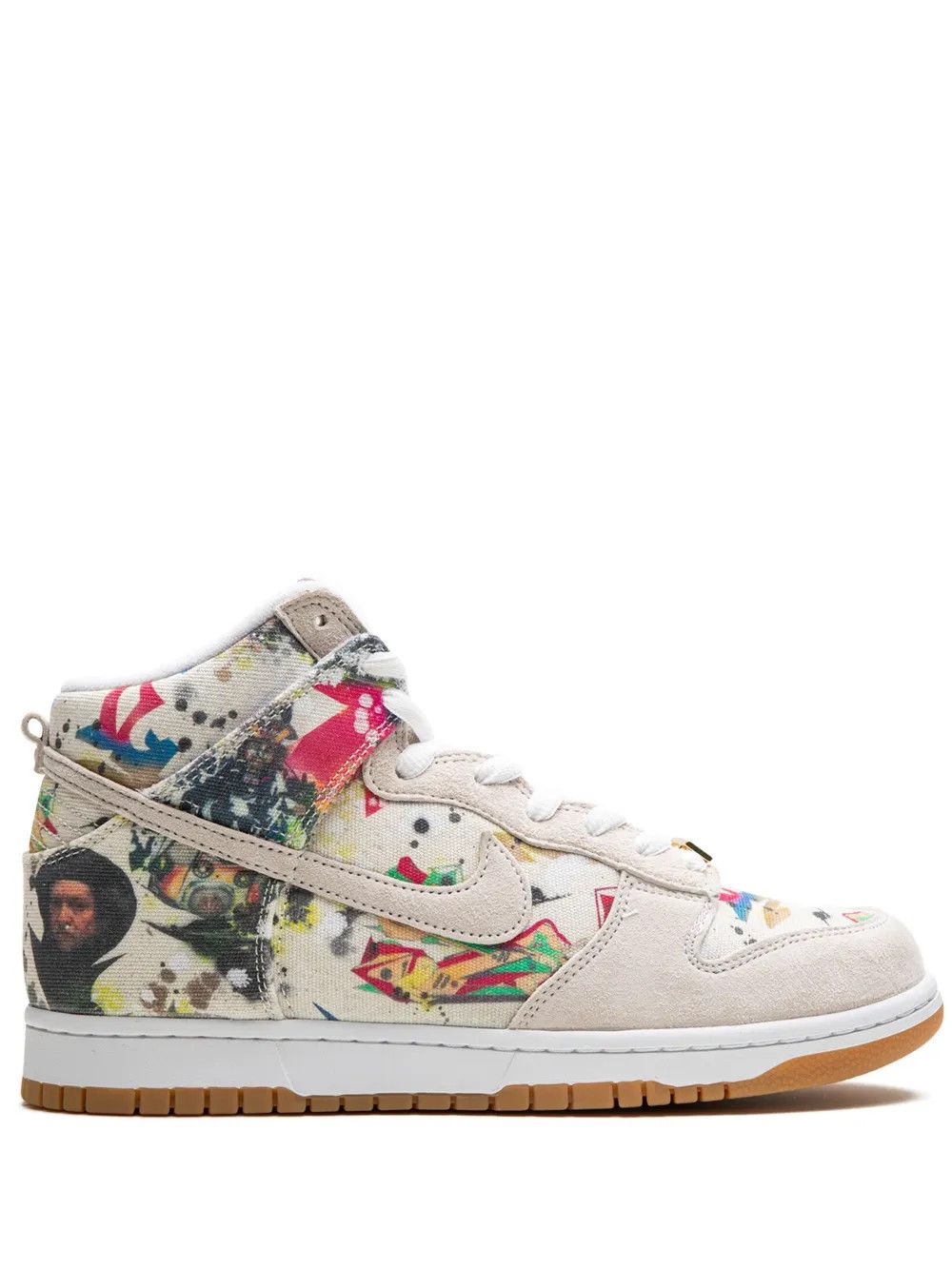 Nike × Supreme Nike x Supreme SB Dunk High "Rammellzee" Size US 12 / EU 45 - 1 Thumbnail