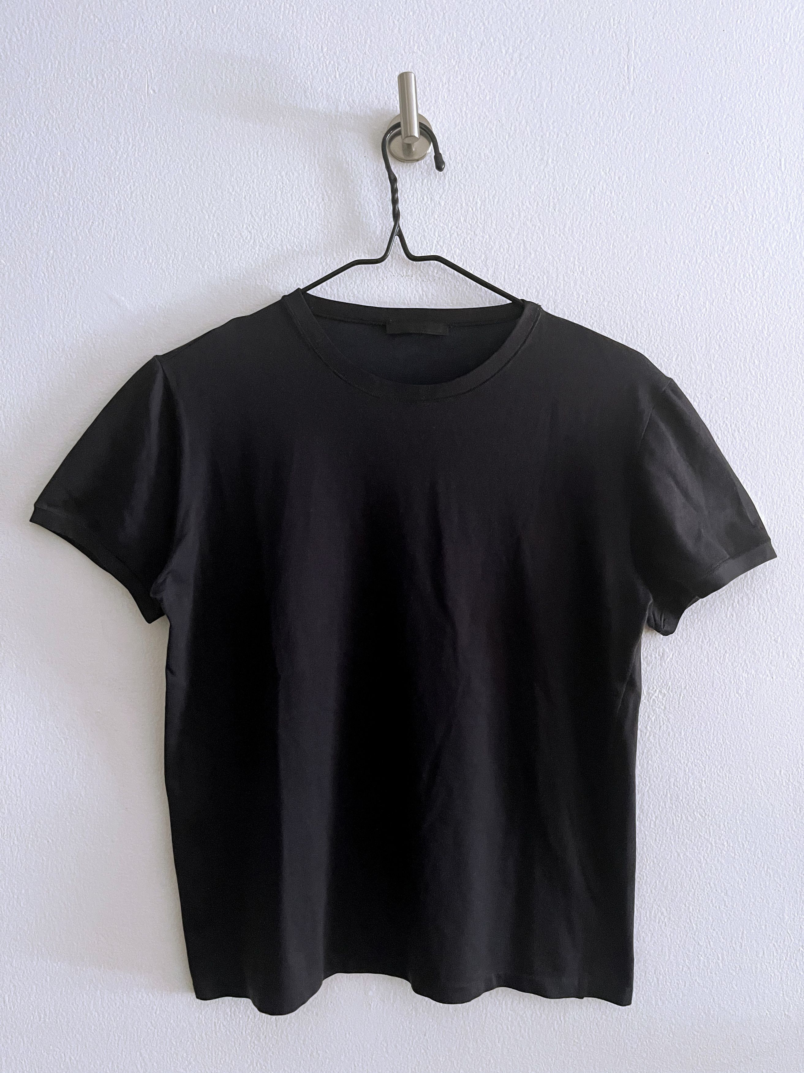 Prada black basic t-shirt Size US S / EU 44-46 / 1 - 1 Thumbnail