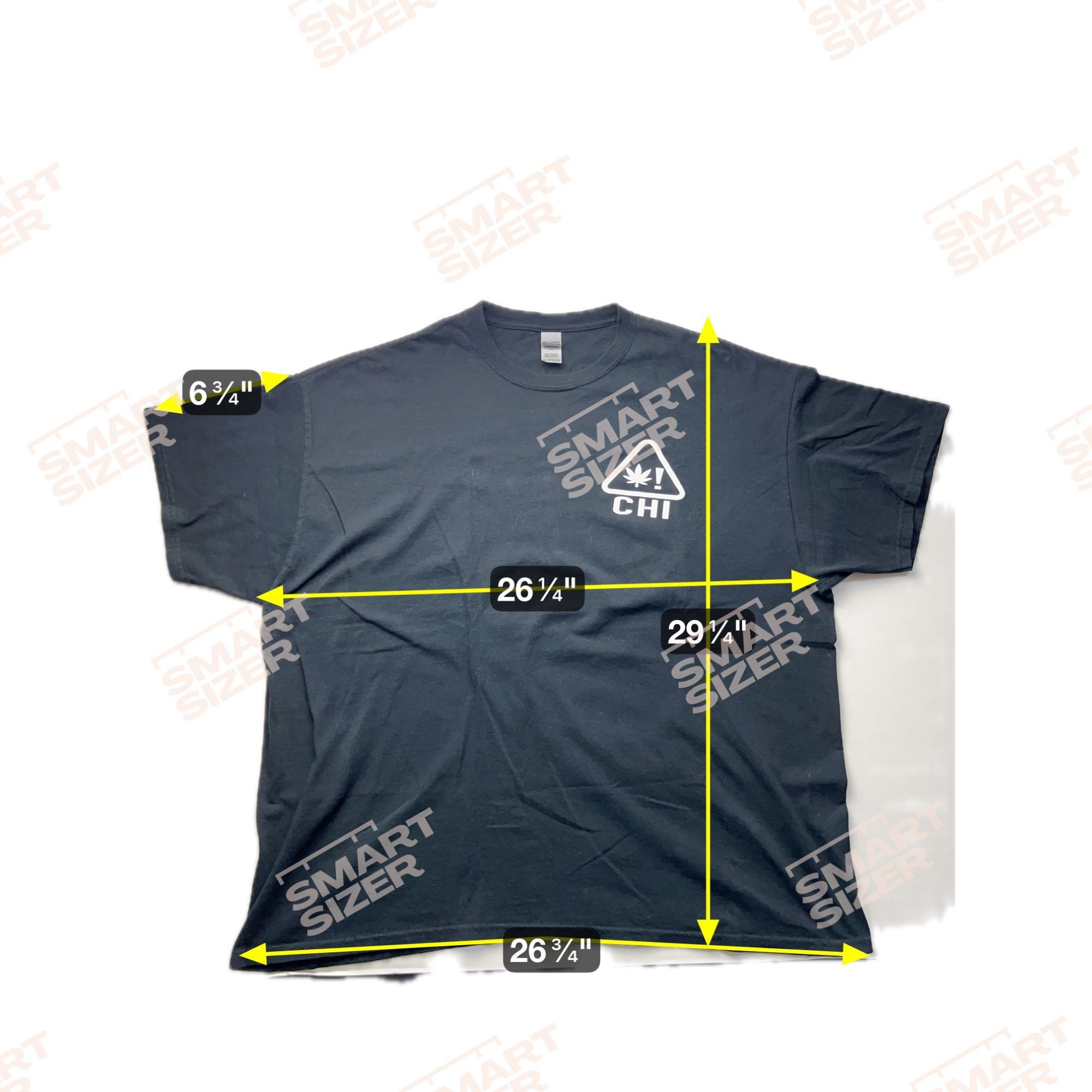 Gildan CHI Pig312Glass Smoke Weed Marijuana Supply 2XL T-Shirt Shir Size US XXL / EU 58 / 5 - 6 Thumbnail