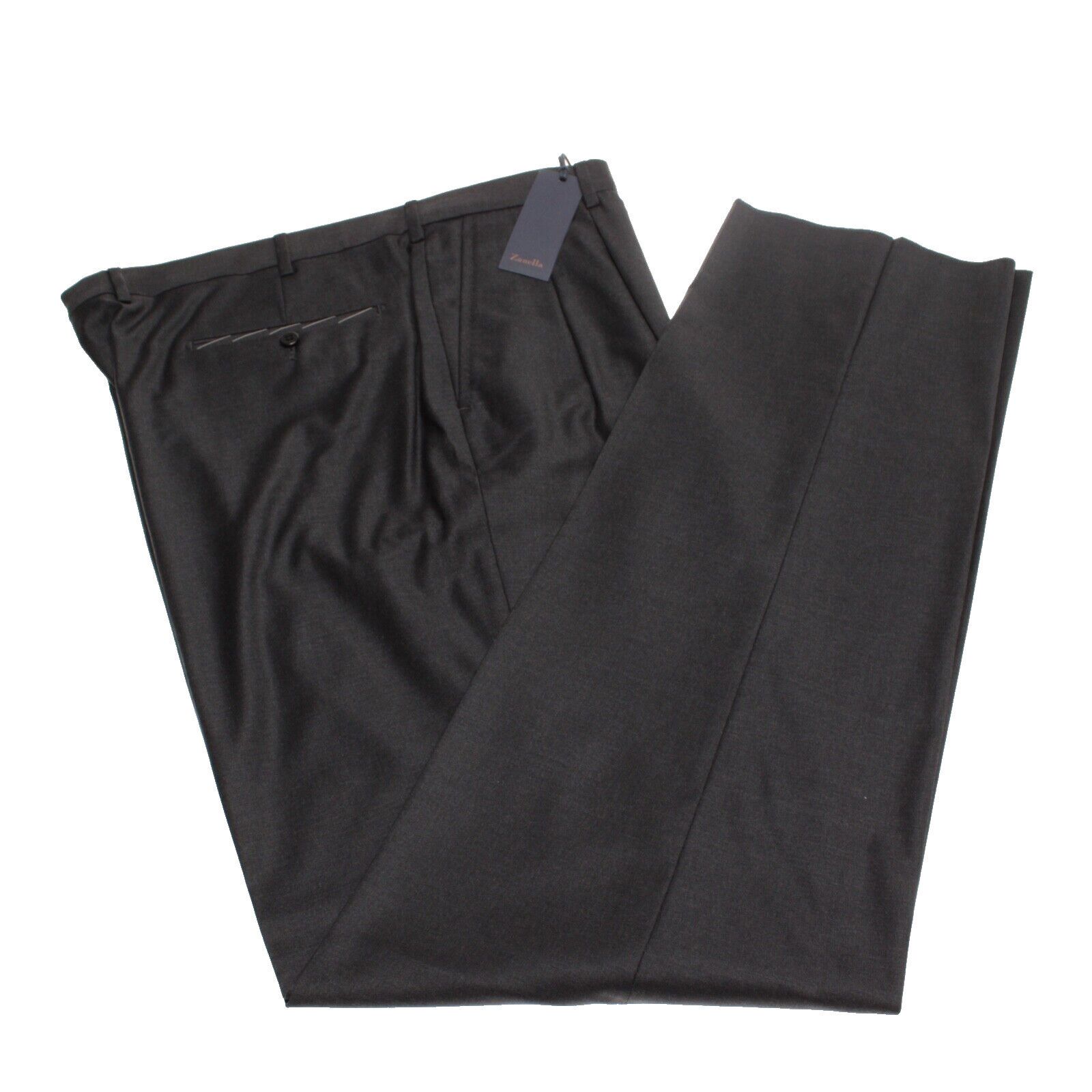 Zanella Zanella New with tags Dress Pants Size 42 US In Gray Size US 42 / EU 58 - 2 Thumbnail