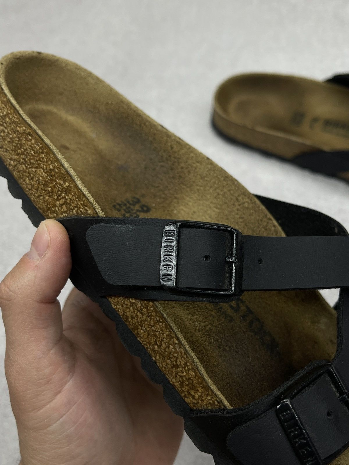 Birkenstock Women Birkenstock Yao Mules Sandals Black Size US 8 / IT 38 - 6 Thumbnail