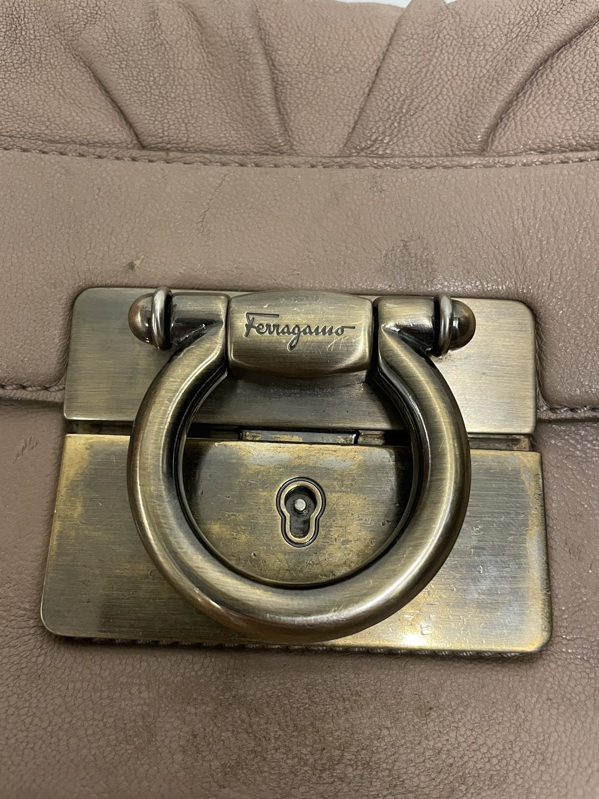 Salvatore Ferragamo Leather Shoulder Bag Size ONE SIZE - 2 Thumbnail