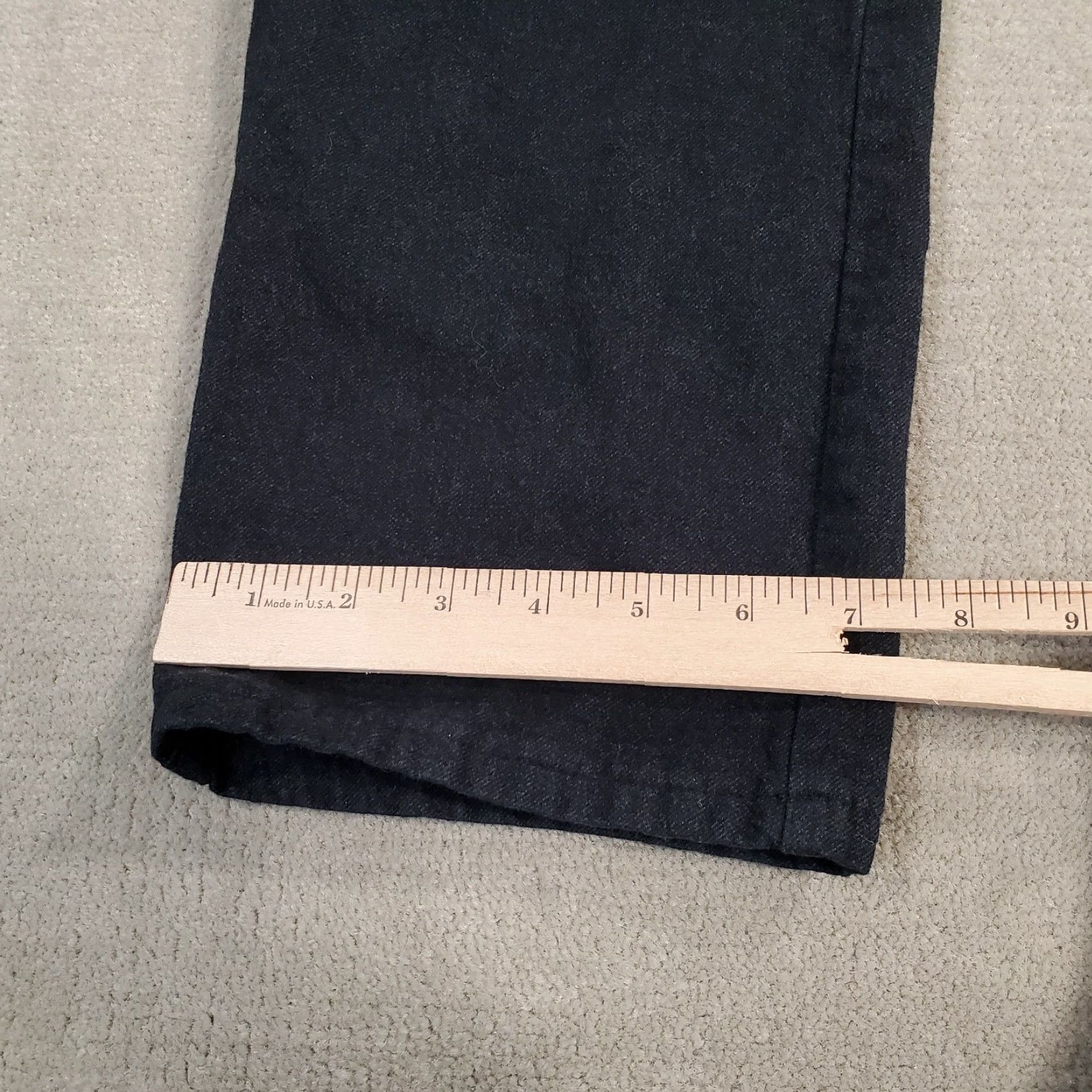 Peter Millar Peter Millar Pants Mens 36x29 Black Chino Flat Front 5 Pocket Lightweight Logo Front Size US 36 / EU 52 - 6 Thumbnail