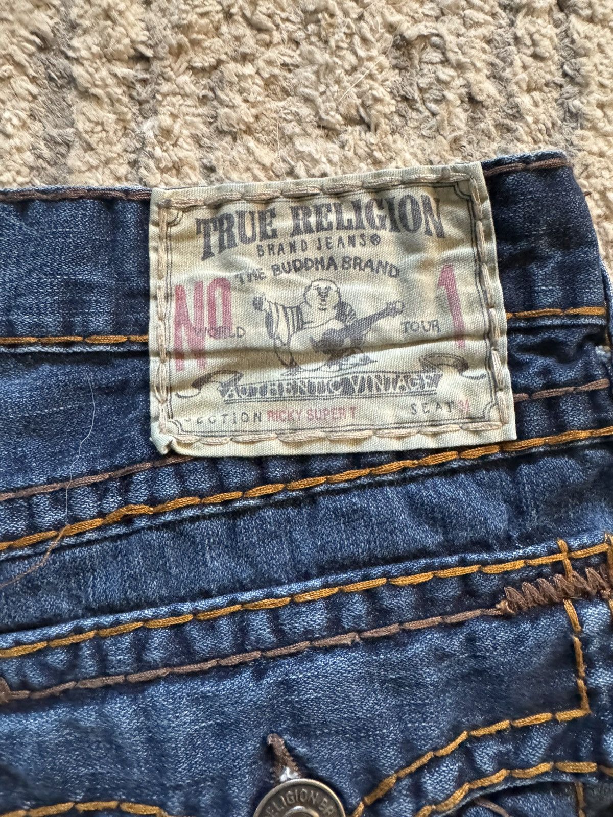 True Religion TRUE RELIGION JEANS Size US 36 / EU 52 - 3 Thumbnail