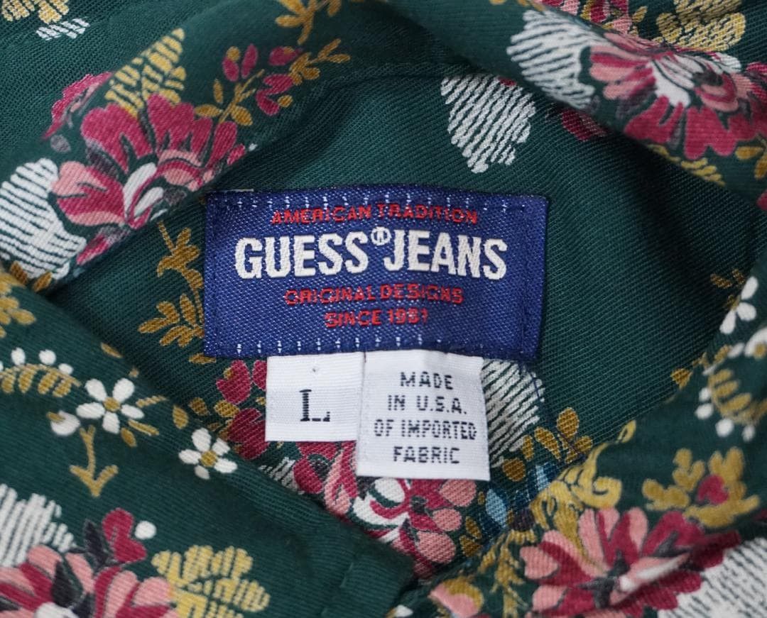 Vintage 90's GUESS 総柄シャツ ビンテージ Size US XXS / EU 40 - 3 Thumbnail