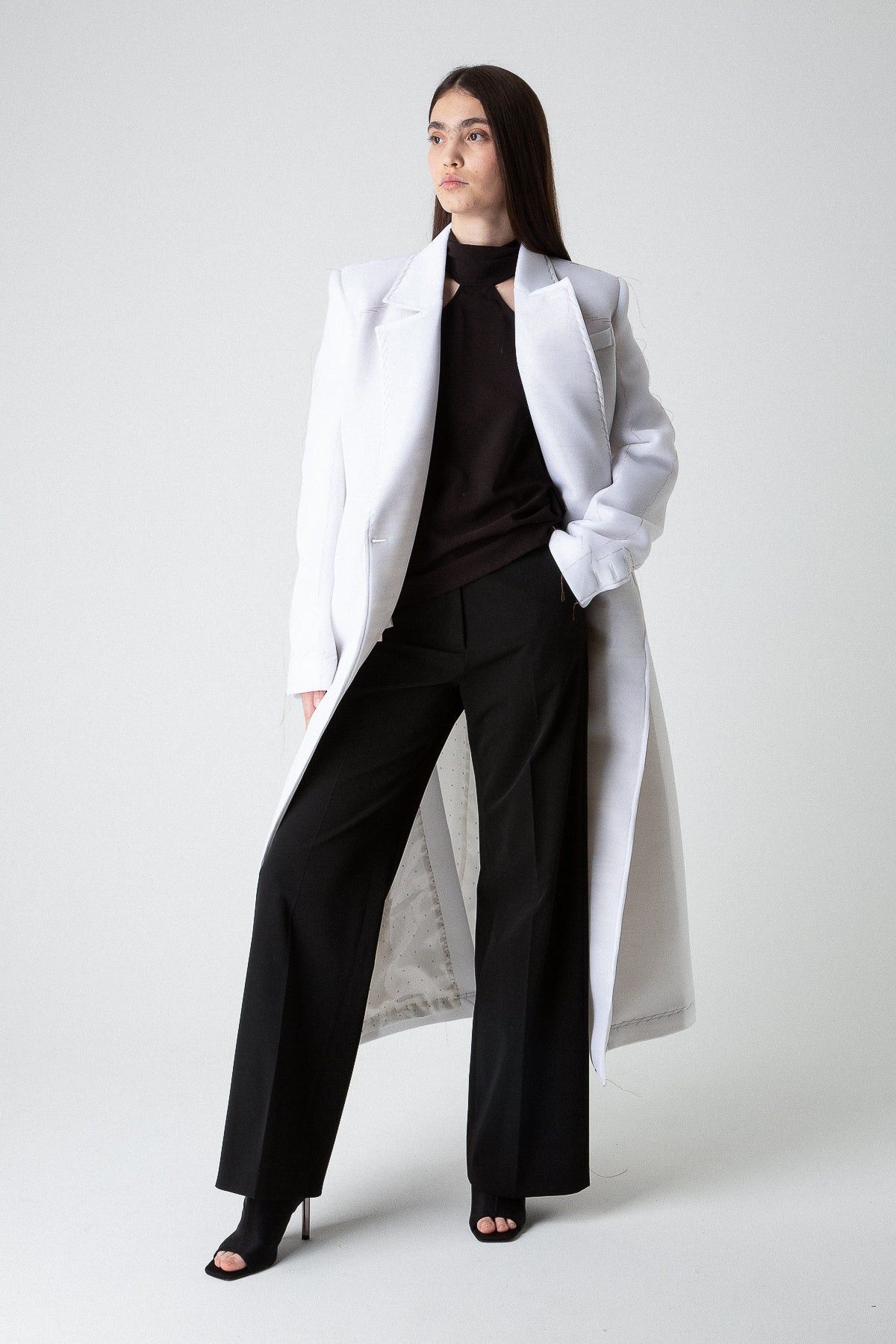 Peter Do $3605 Peter Do Embroidered Ao Dai Coat Size XS / US 0-2 / IT 36-38 - 4 Thumbnail