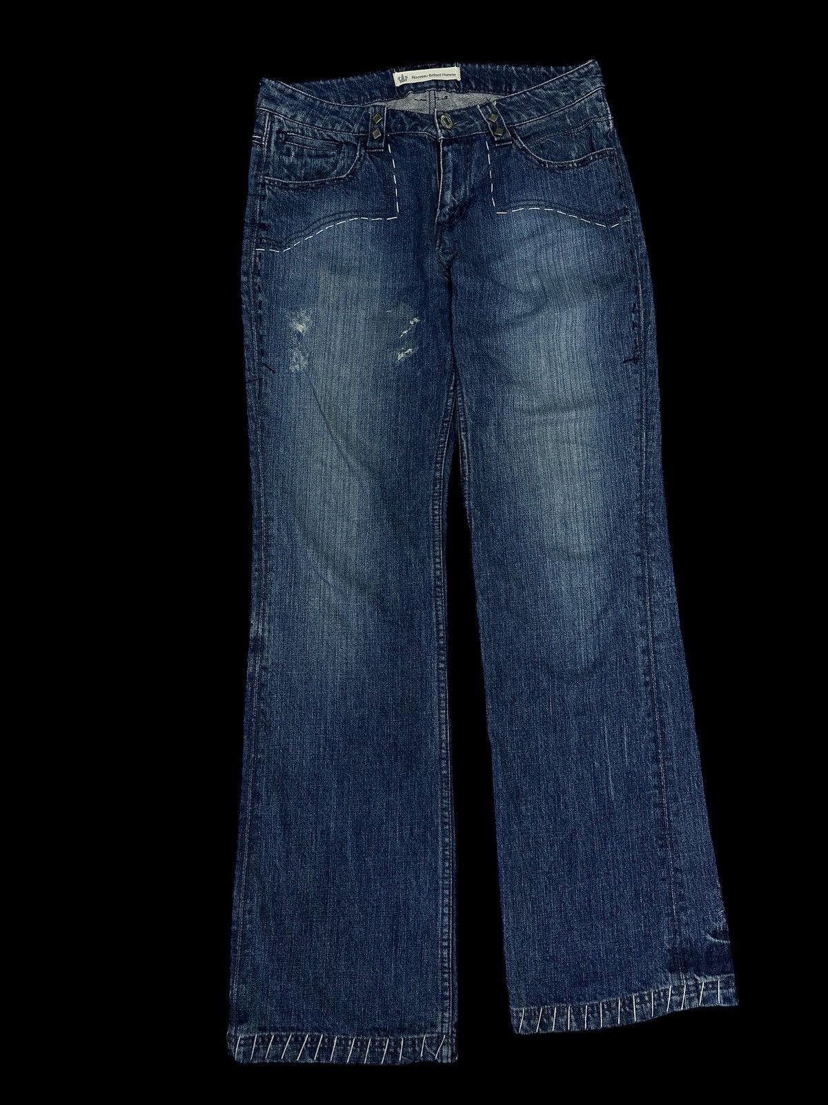 Kapital 90s BlueWash Nouveau Brillant Home Bootcut Style 💥❗️ Size US 33 - 2 Thumbnail