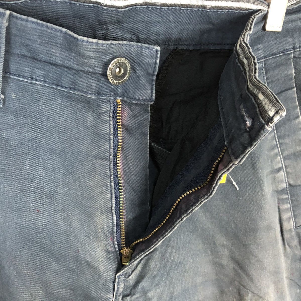 Edwin Edwin Dark Blue Casual Pants #A1159 Size US 31 - 10 Thumbnail
