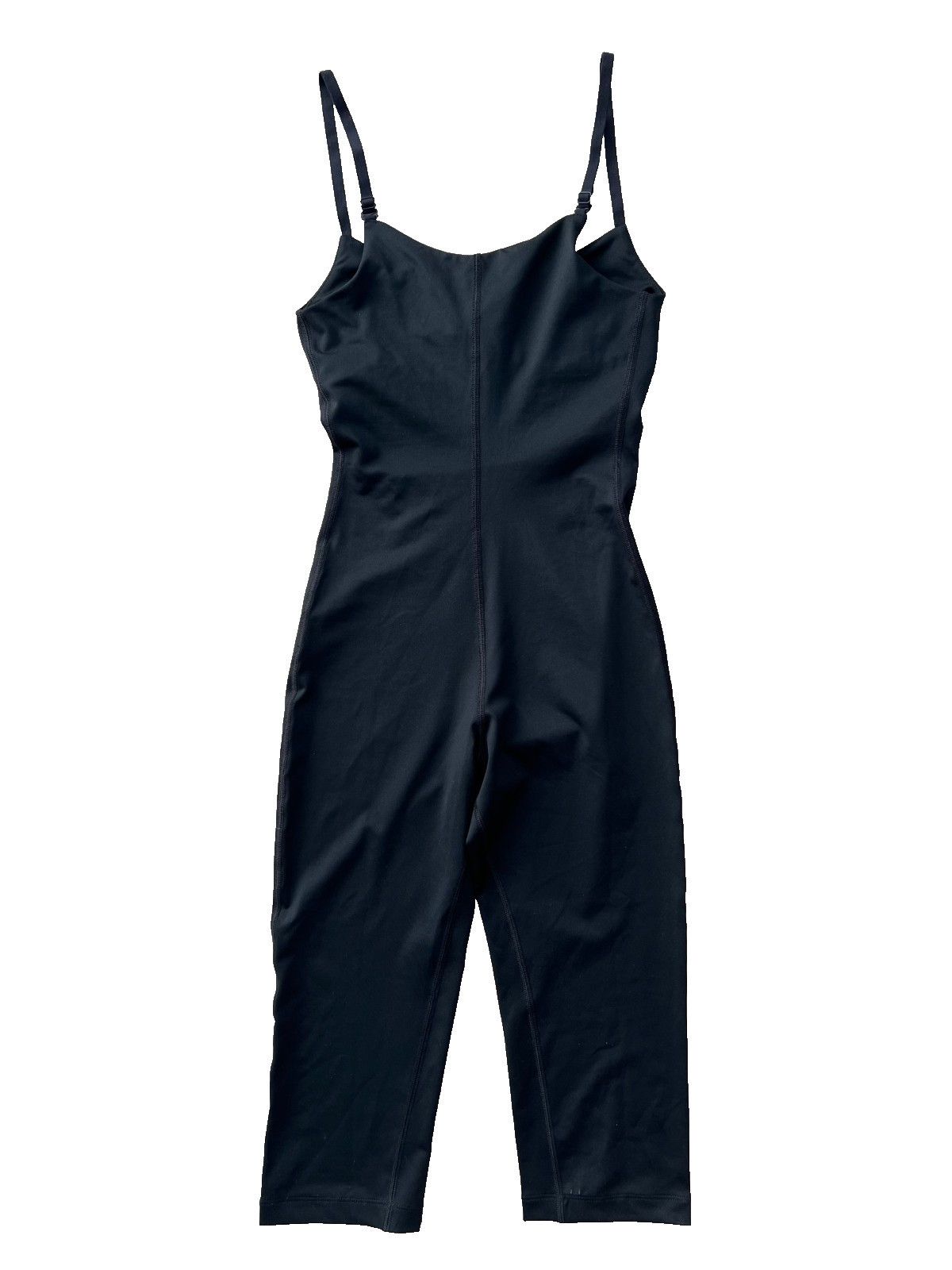 Nike Nike Strappy Cropped Jumpsuit Black ( S ) Size 25" / US 0 / IT 36 - 3 Thumbnail
