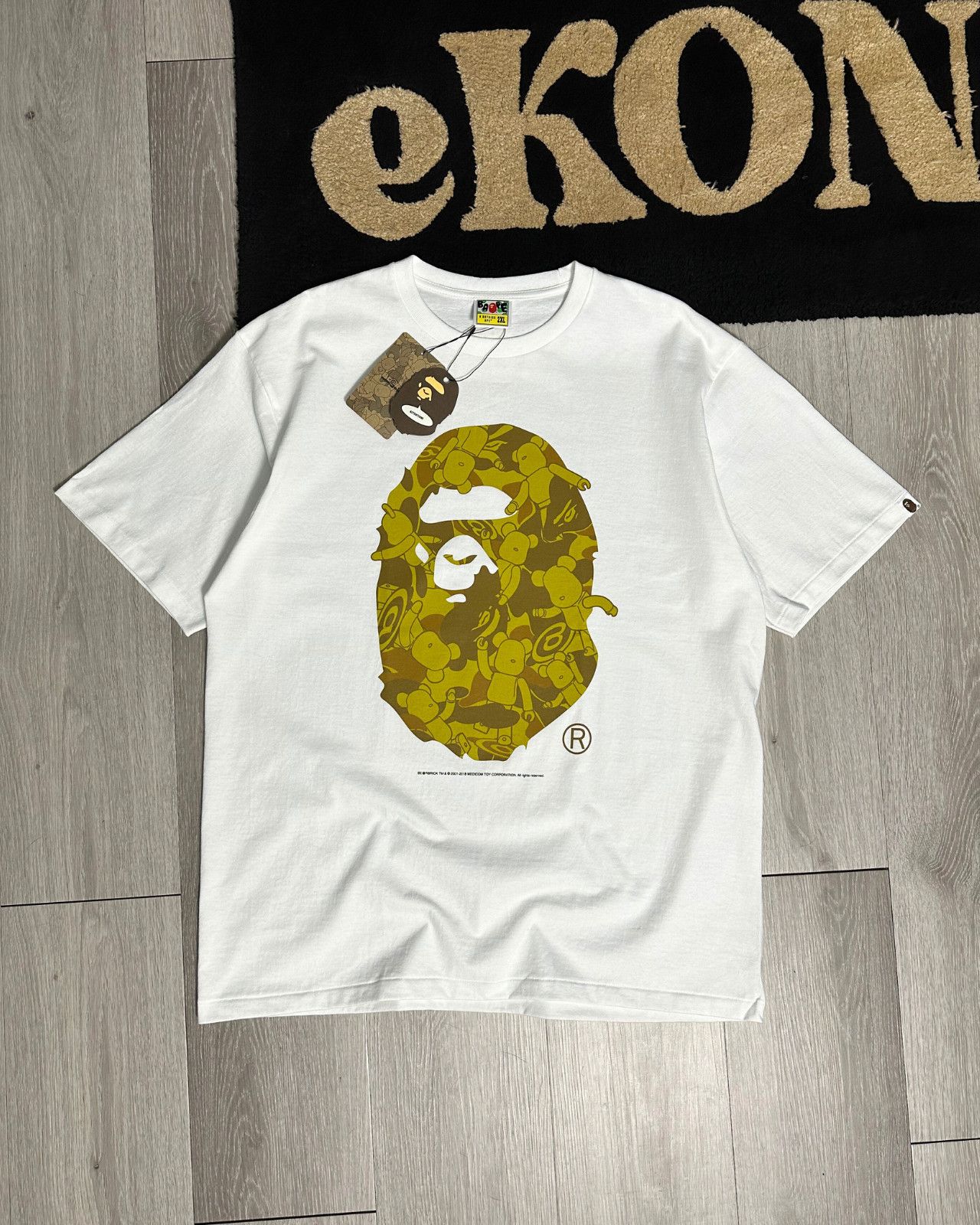 Bape × Medicom Toy NWT - BAPE x Medicomtoy Bearbrick Ape Head T-Shirt - XXL Size US XXL / EU 58 / 5 - 1 Thumbnail