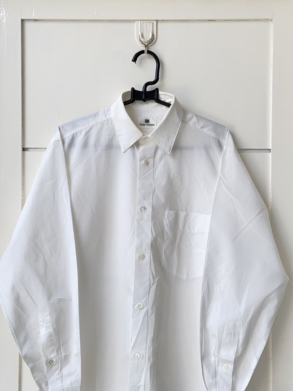 Issey Miyake ISSEY MIYAKE IM White Shirt Size US S / EU 44-46 / 1 - 10 Thumbnail