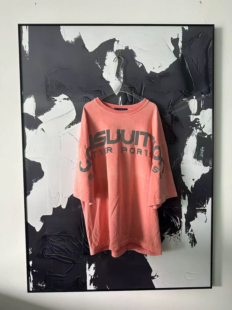 Louis Vuitton Pink Graphic T-Shirt