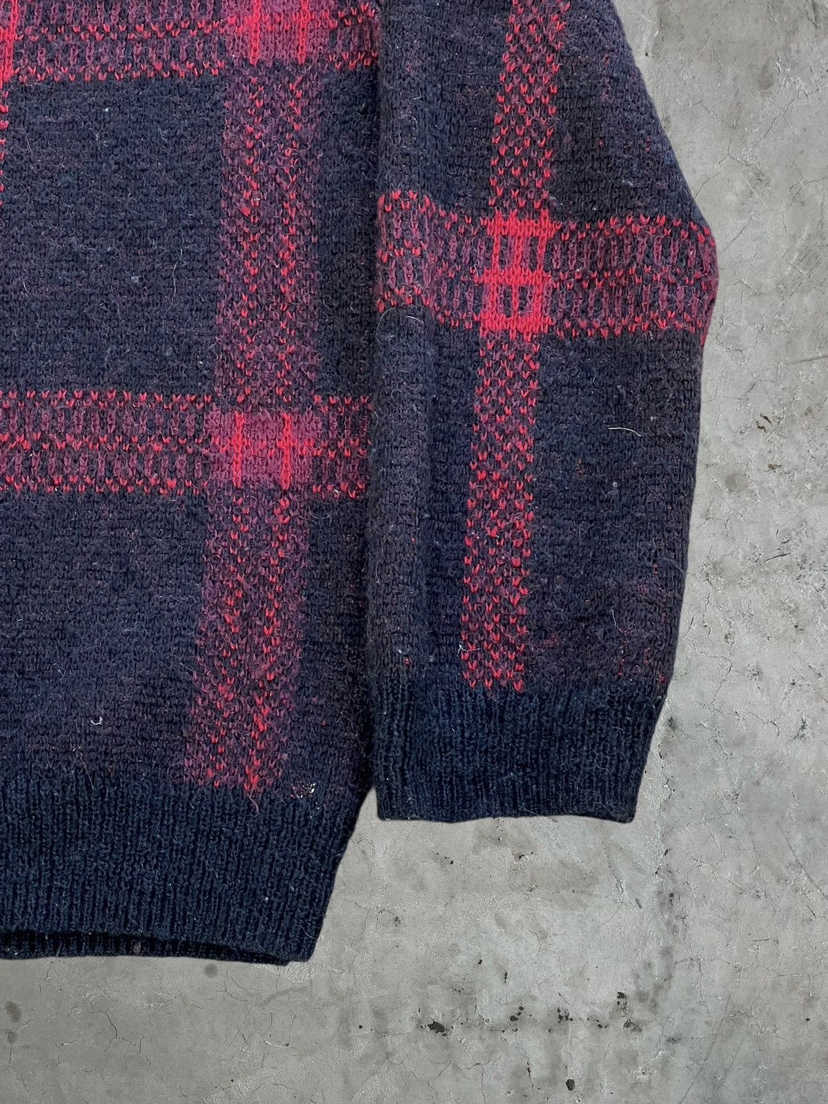 FW/14 Supreme Plaid Mohair Cardigan