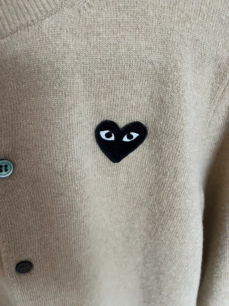 Other Comme Des Garcons PLAY Wool Sweater Size L / US 10 / IT 46 - 3 Thumbnail
