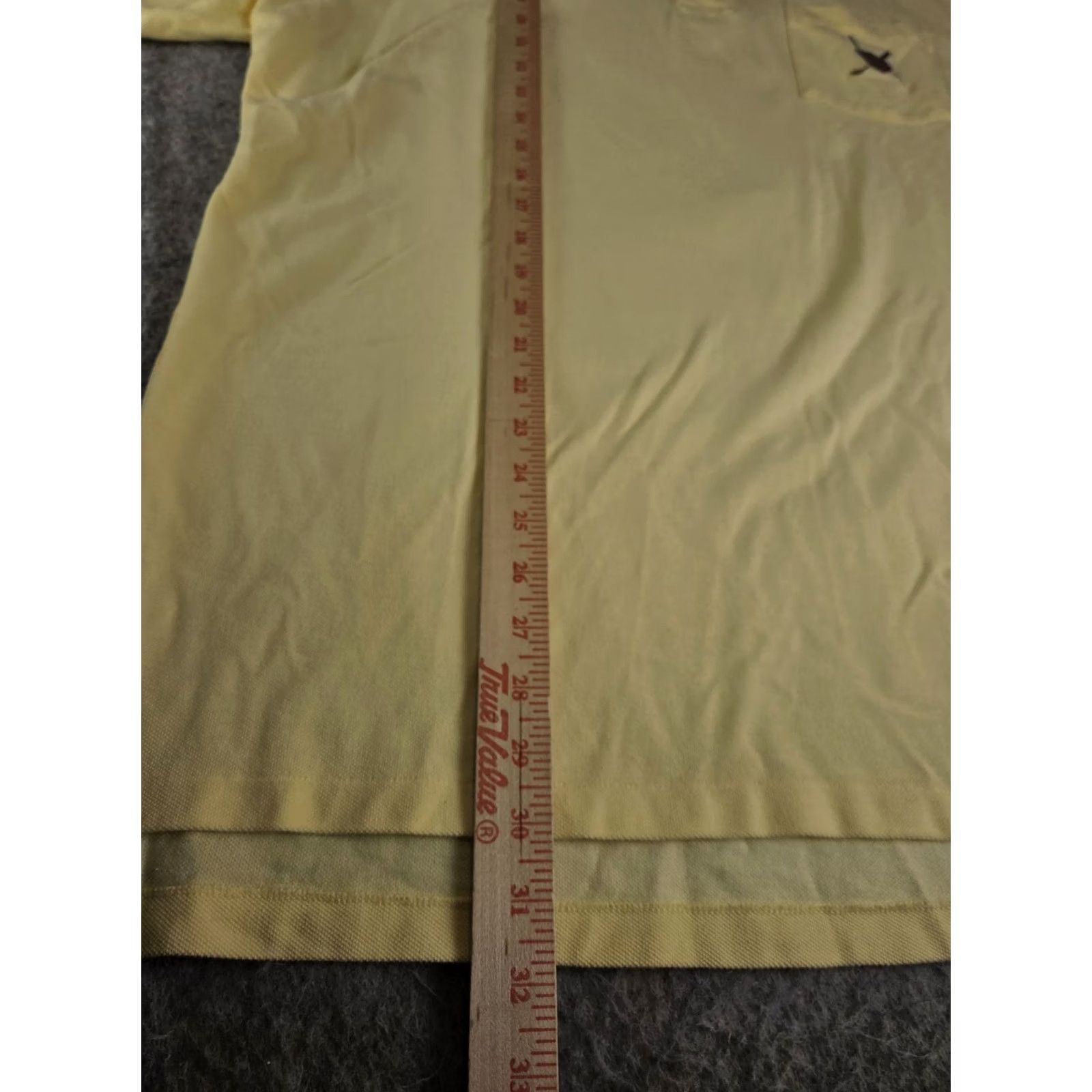 Ralph Lauren VINTAGE Ralph Lauren Polo Shirt Mens XL Polo Yellow Crest Short Sleeve Crest Size US XL / EU 56 / 4 - 7 Thumbnail
