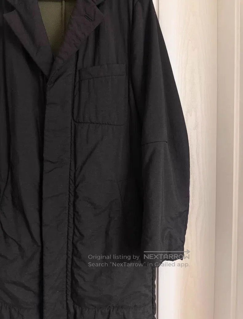 Ann Demeulemeester Ann Demeulemeester Stand-up collar coat cotton jacket Size US L / EU 52-54 / 3 - 4 Thumbnail