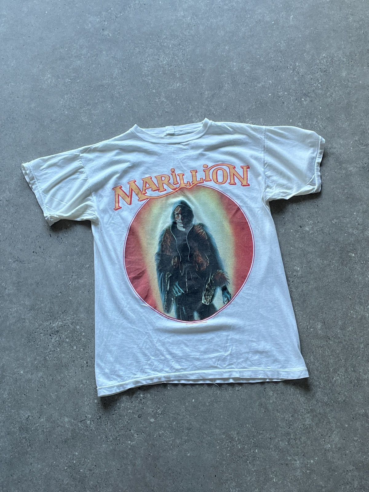 Vintage Vintage 80's MARILLION British rock band incommunicado tees Size US S / EU 44-46 / 1 - 1 Thumbnail