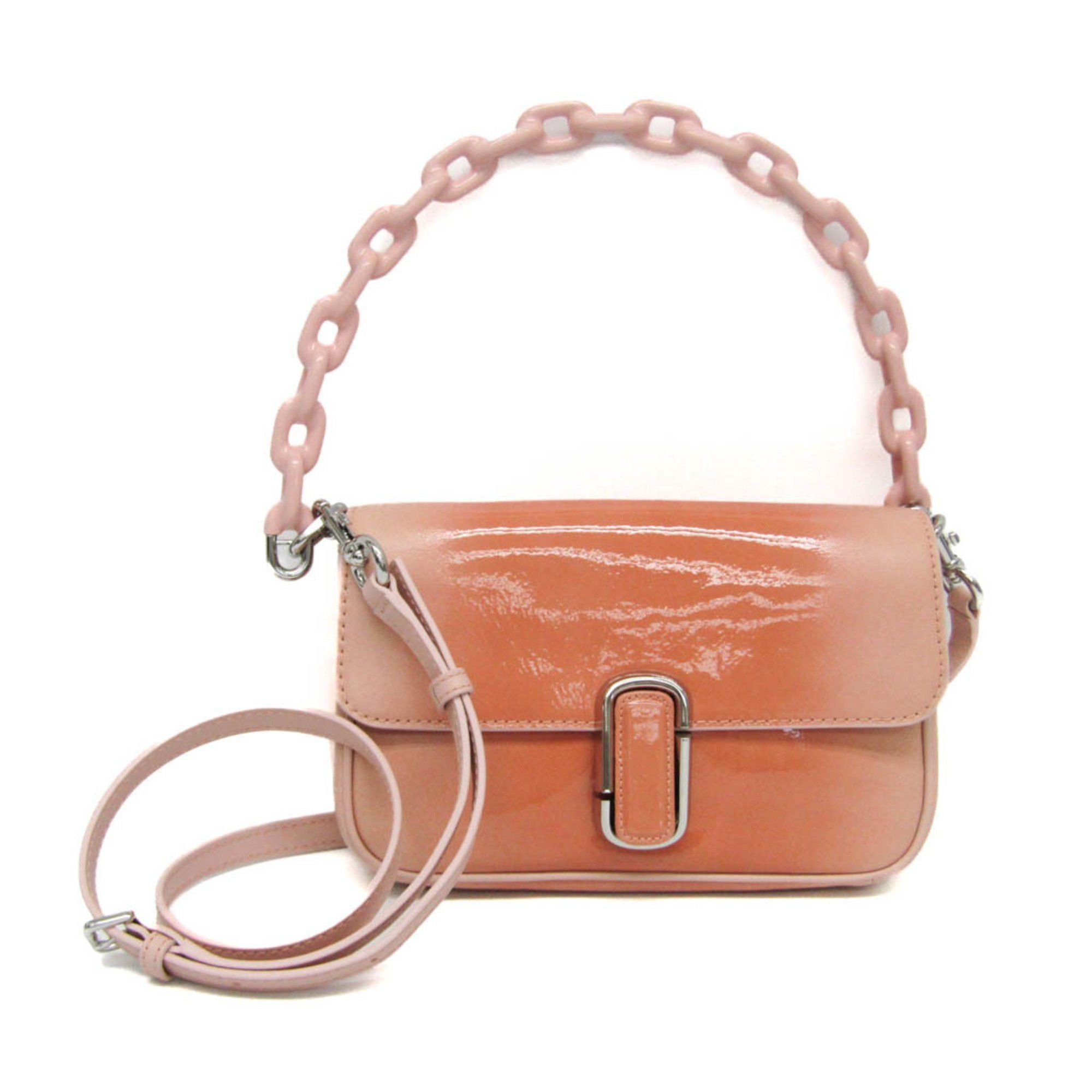Marc By Marc Jacobs 2S3Hsh008H03 Women's Leather,leather Shoulder Bag,tote Bag Peach in Orange