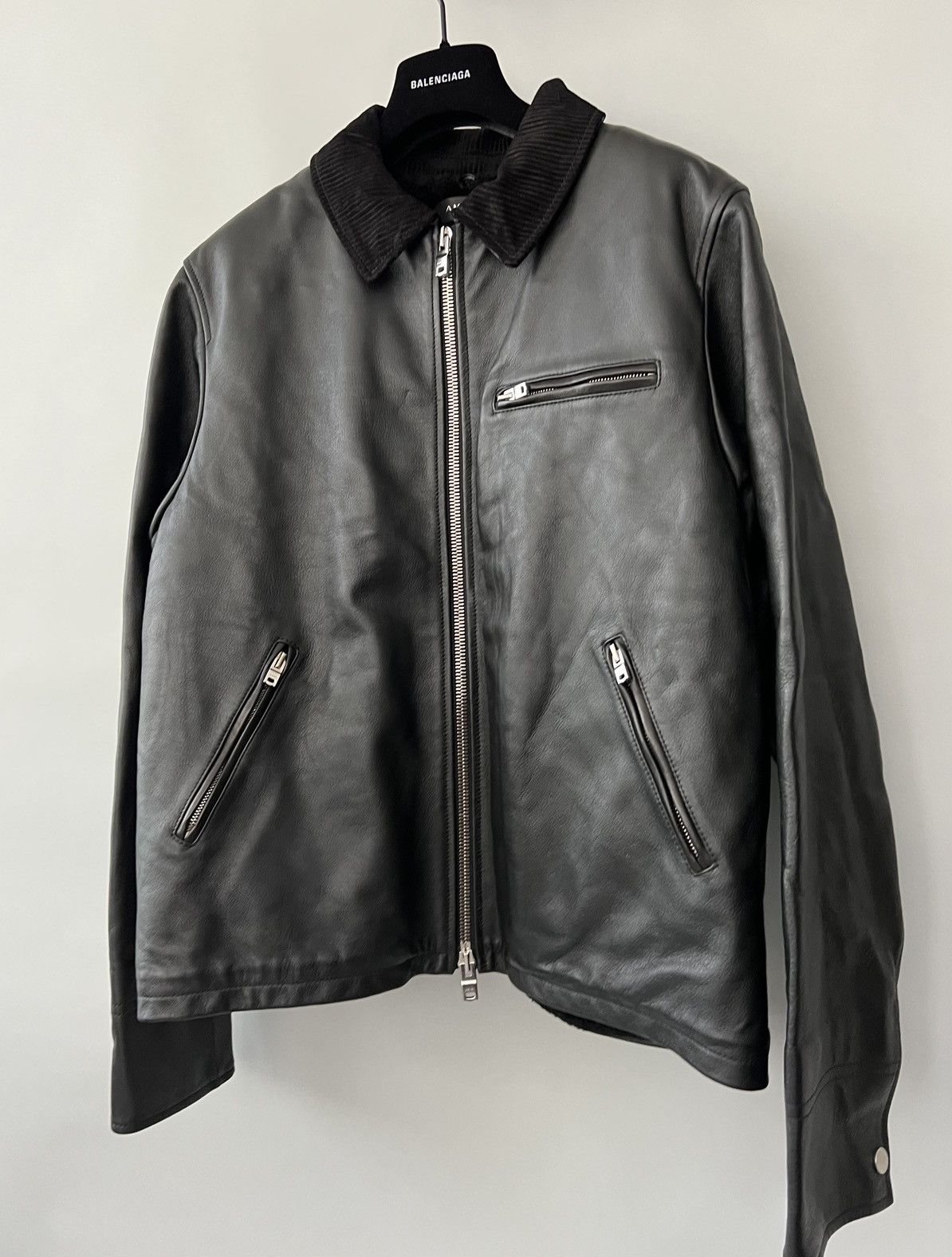 Amiri Amiri Leather Shearling Jacket Size US M / EU 48-50 / 2 - 3 Thumbnail