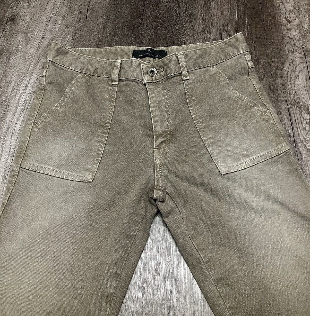 If Six Was Nine × Japanese Brand VINTAGE EDICONSCIOUS BUSH PANTS FLARE BOOTCUT JEANS Size US 30 / EU 46 - 17 Thumbnail