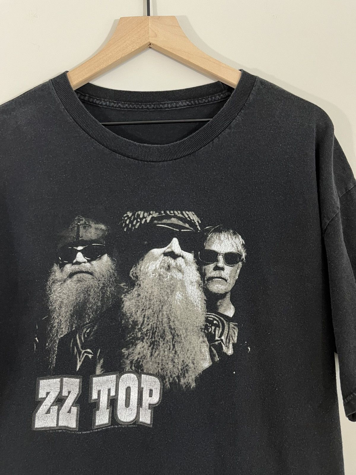 Vintage ZZ TOP Sun Faded Vintage Band Tee Size US L / EU 52-54 / 3 - 2 Thumbnail