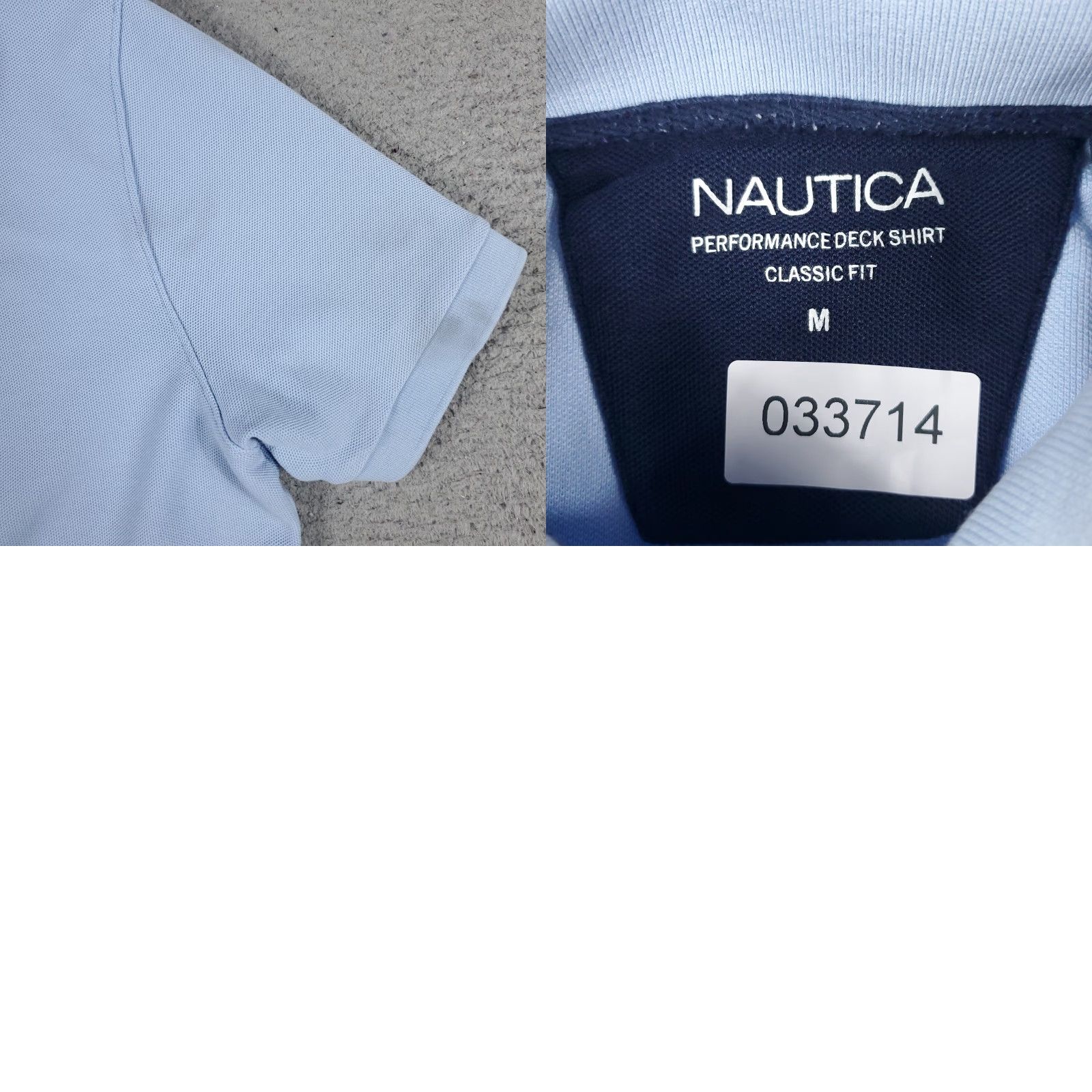 Nautica VINTAGE Nautica Polo Shirt Men Size Medium Blue Casual Short Sleeve Mens Size US M / EU 48-50 / 2 - 8 Thumbnail