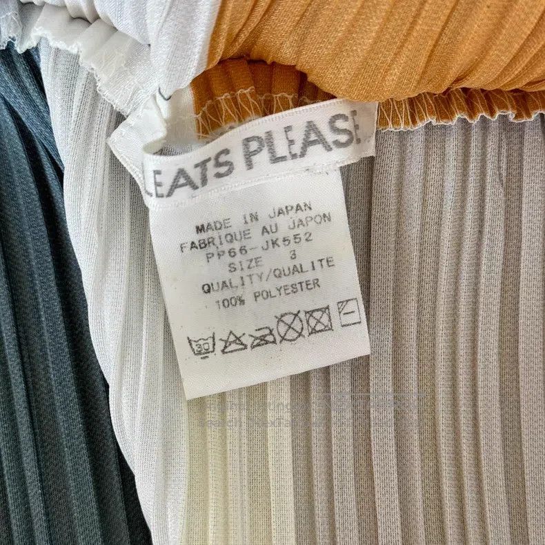 Issey Miyake Issey Miyake Color-block Short Sleeve Size L / US 10 / IT 46 - 3 Thumbnail