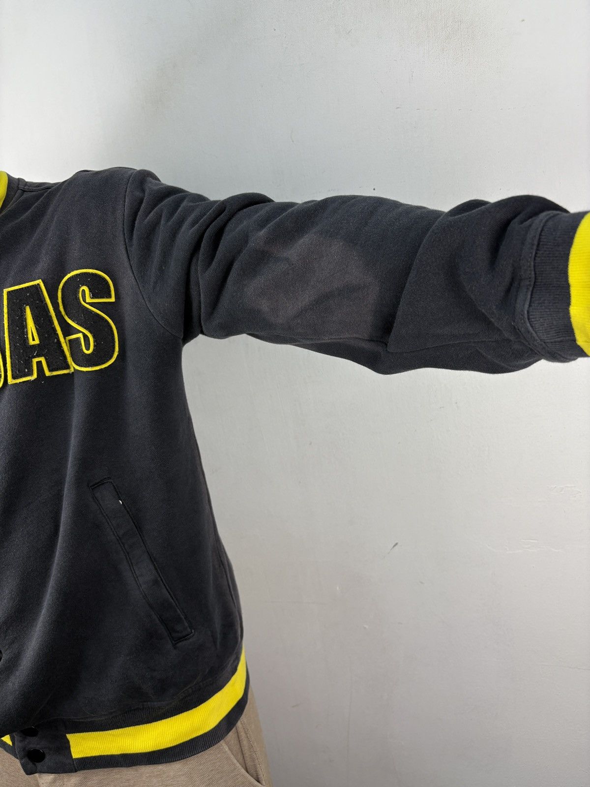 Adidas Adidas Baseball Jacket Faded Black Size US M / EU 48-50 / 2 - 7 Thumbnail