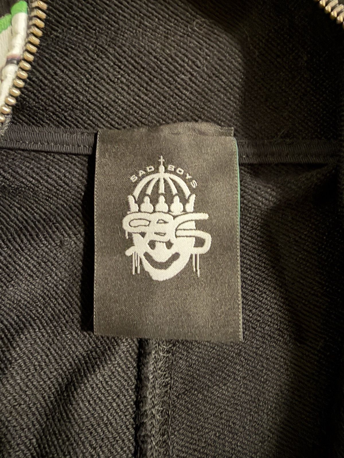 Sad Boys YUNG LEAN SAD BOYS SKELETON HOODIE QUARTER ZIP Size US S / EU 44-46 / 1 - 4 Thumbnail