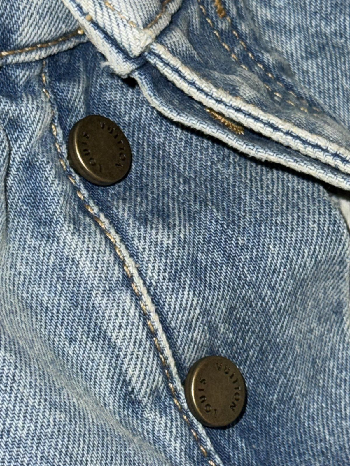 Louis Vuitton Carpenter pocket logo jeans Size US 33 - 7 Thumbnail