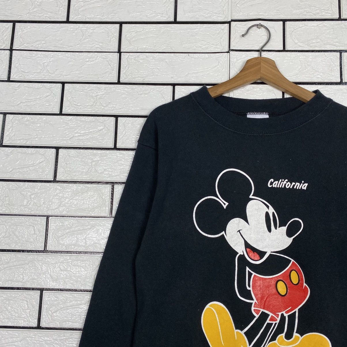 Vintage The Walls Disney Company Tultex Mickey Mouse Big Logo Size US M / EU 48-50 / 2 - 8 Thumbnail