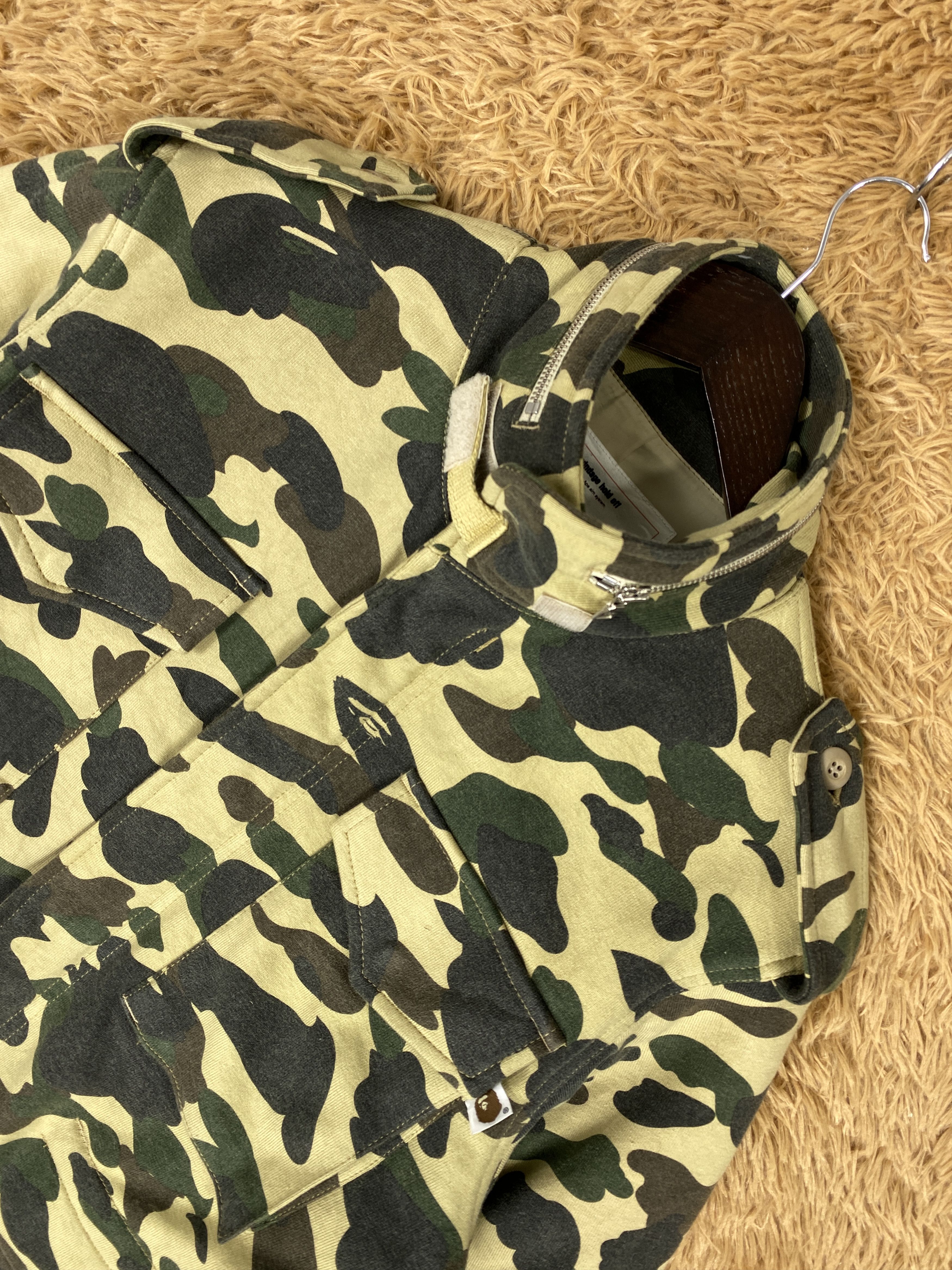 Bape × Vintage Vintage BATHING APE The General By Nigo Camouflage Jacket Size US M / EU 48-50 / 2 - 2 Thumbnail