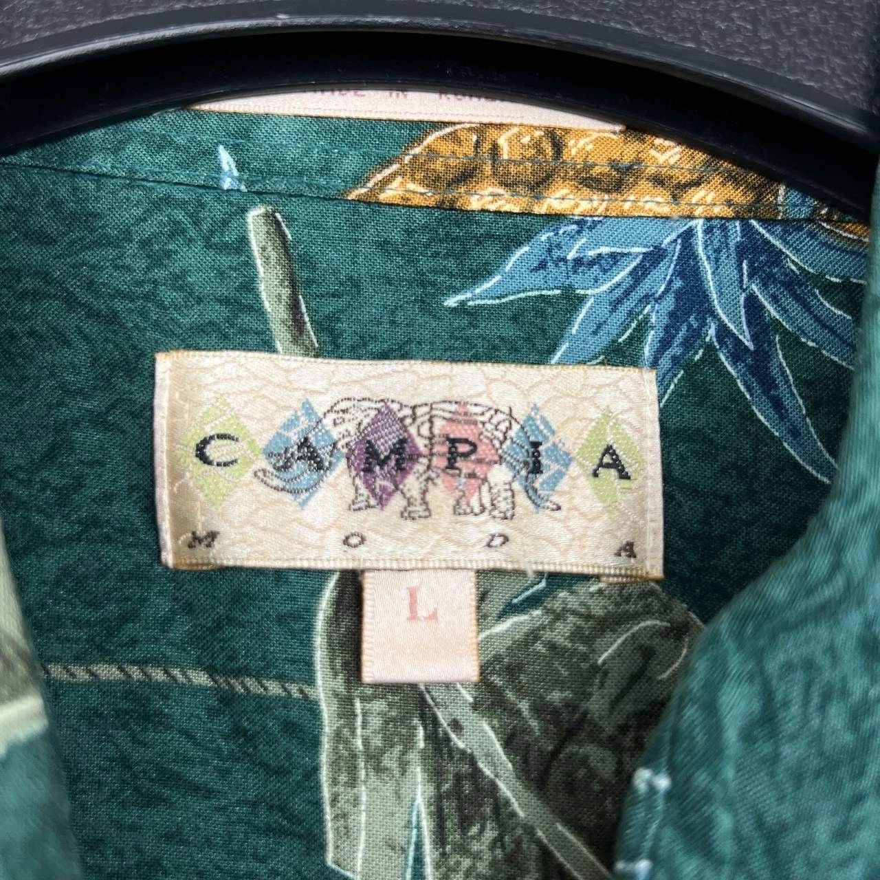 Campia Moda Campia Moda Shirt Men Floral Button Up Collared L Size US L / EU 52-54 / 3 - 4 Thumbnail