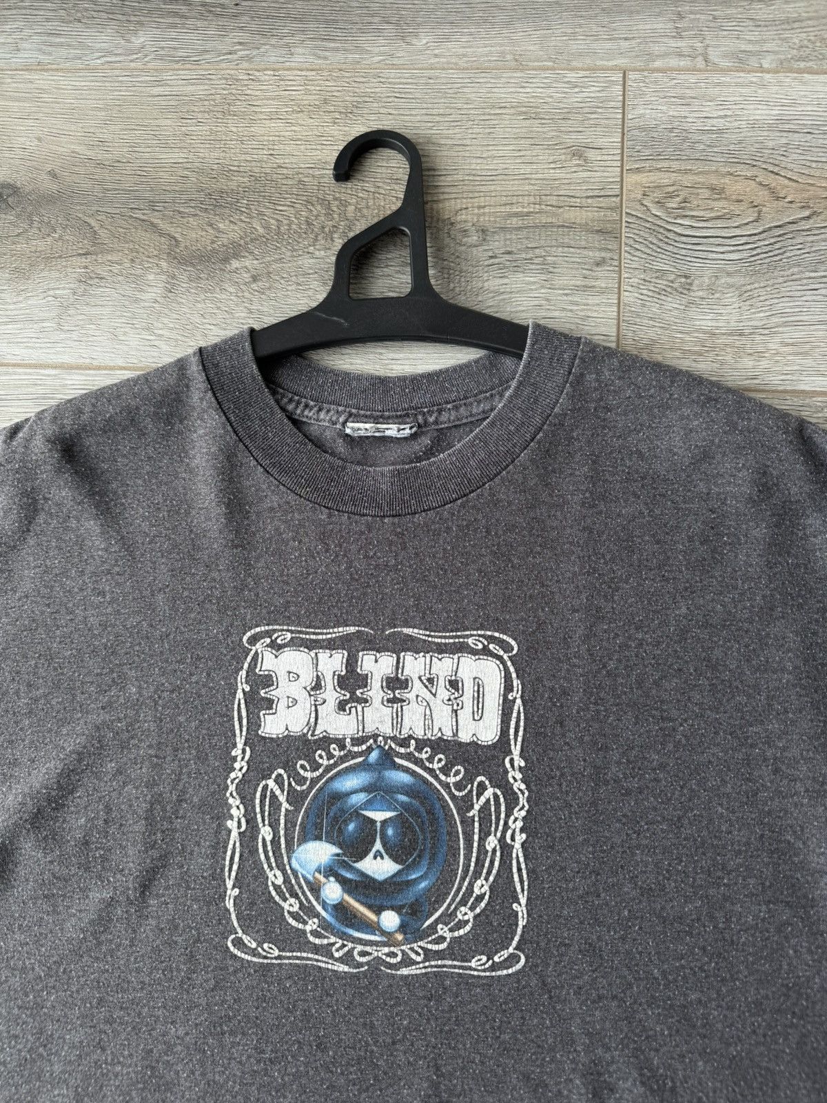 Blind Skateboards Vintage Blind 90s Skateboarding T-Shirt Size US XL / EU 56 / 4 - 4 Thumbnail