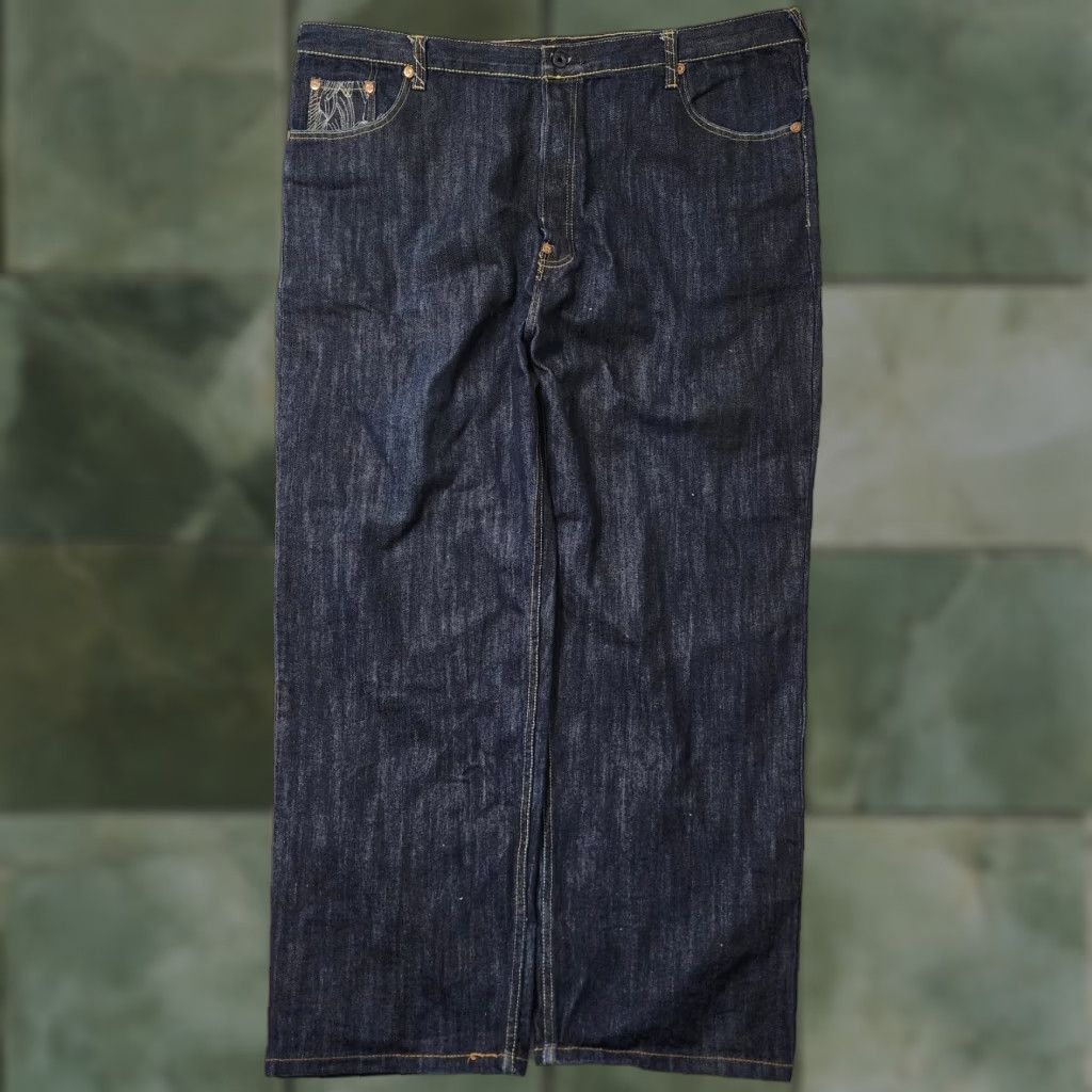 Vintage VINTAGE Red Monkey Jeans Wide-Leg Baggy 42x31 Mens Size US 42 / EU 58 - 1 Thumbnail