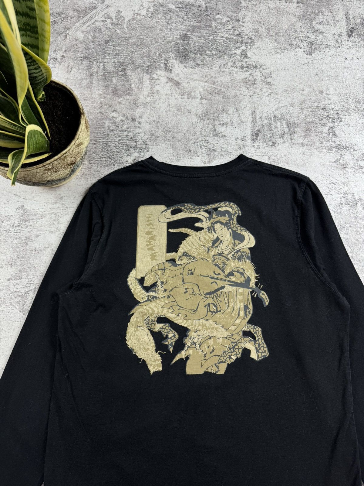 Maharishi Maharishi Dragon Journey Jersey Longsleeve T Shirt Tee Size US S / EU 44-46 / 1 - 7 Thumbnail