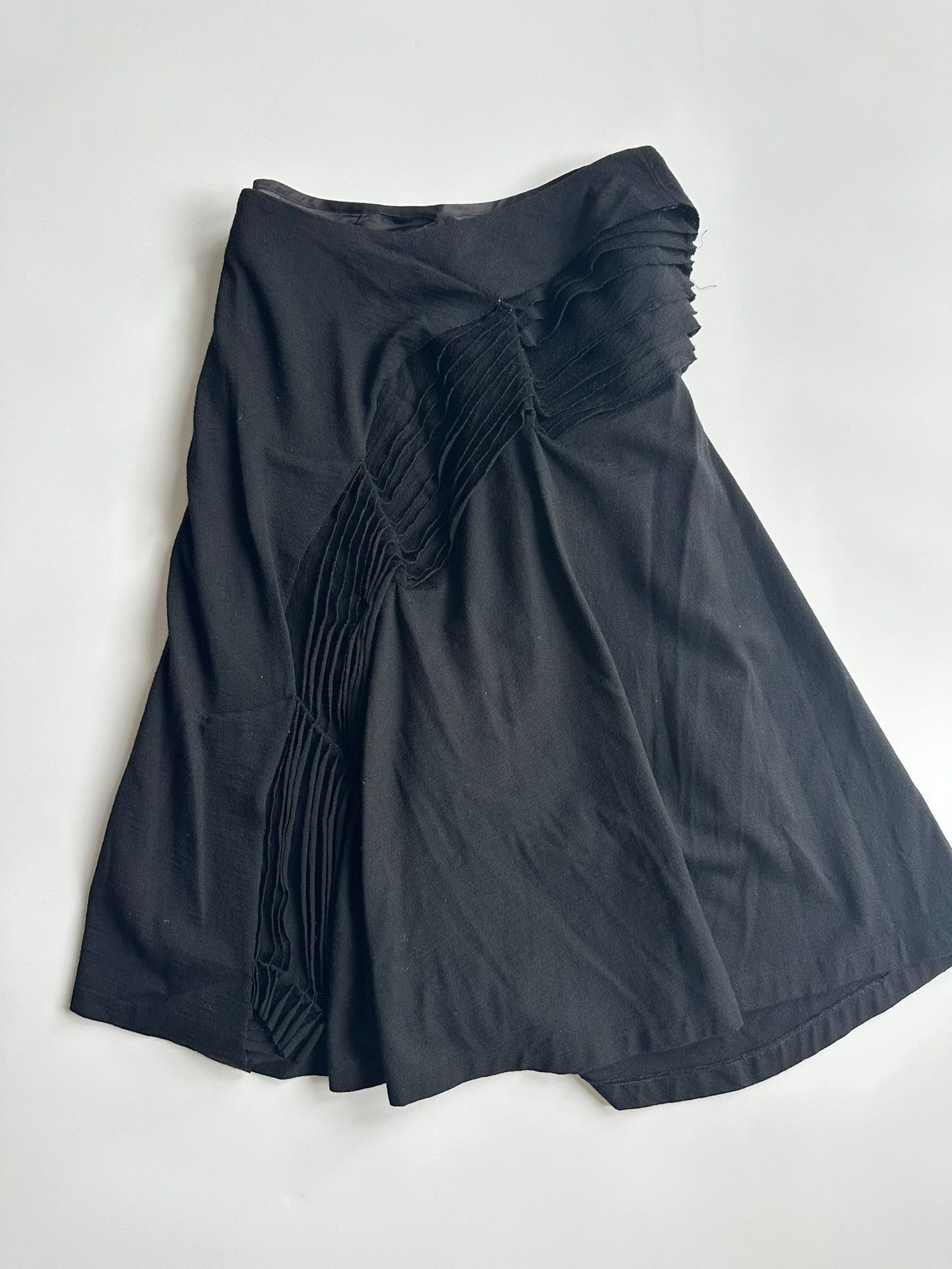 Junya Watanabe JUNYA WATANABE 00AW Waterfall Deconstructed Skirt| Size 26" / US 2 / IT 38 - 3 Thumbnail