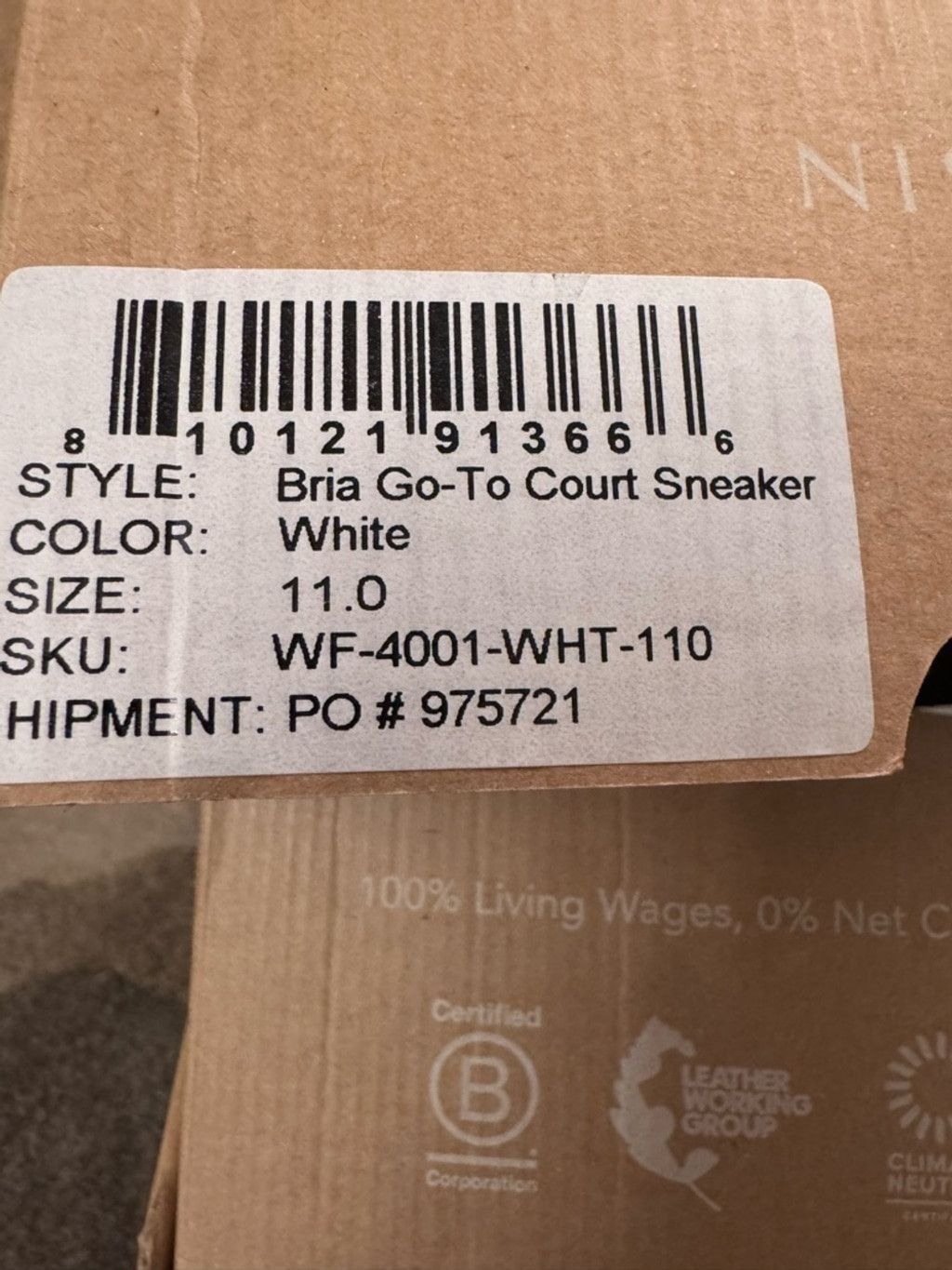 Nisolo Nisolo Bria Go-To Court Sneaker -11 Women’s Size US 11 / IT 41 - 10 Thumbnail