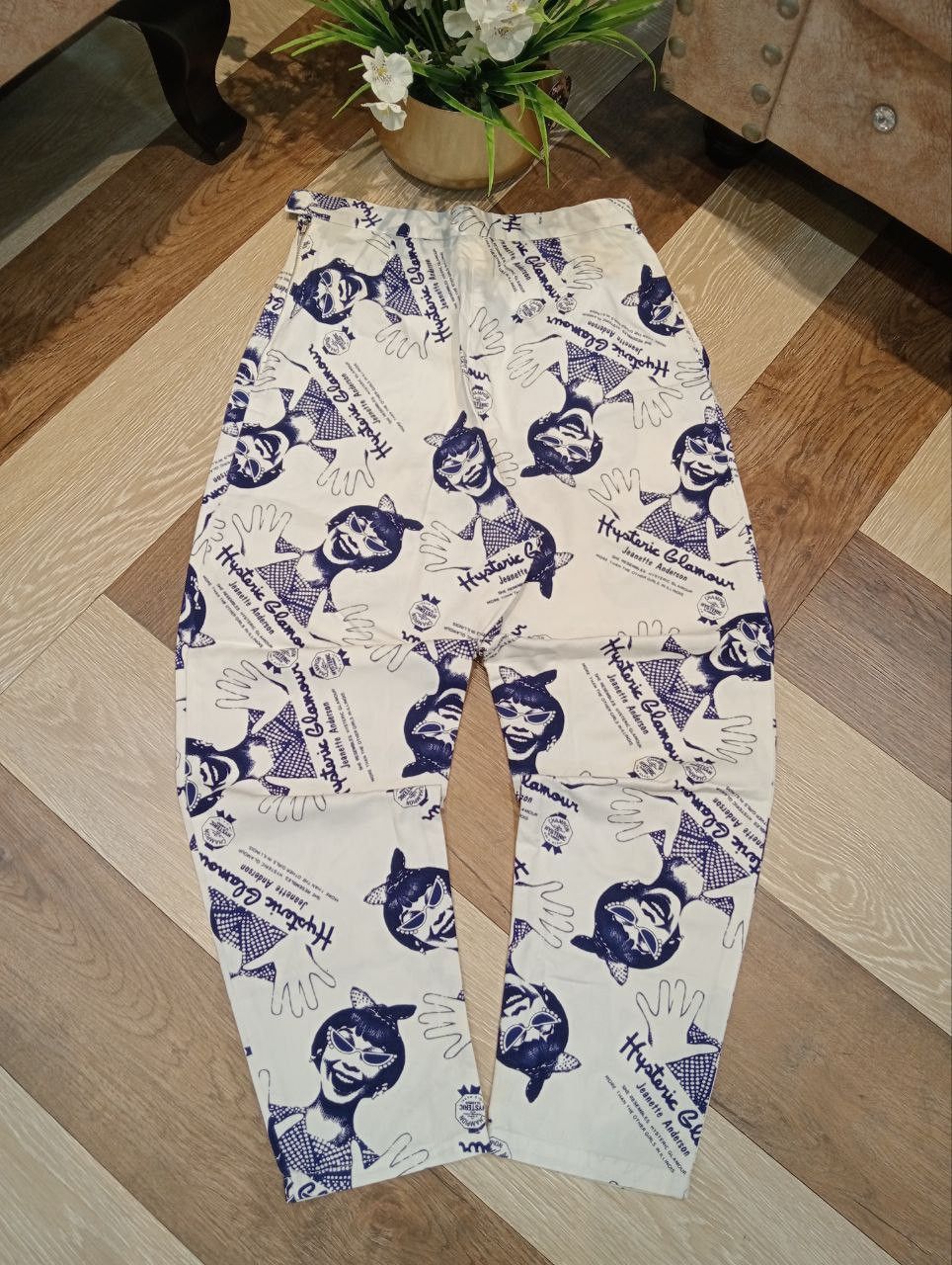 Hysteric Glamour VINTAGE 90s HYSTERIC GLAMOUR X JEANETTE ANDERSON PANTS Size 26" / US 2 / IT 38 - 11 Thumbnail